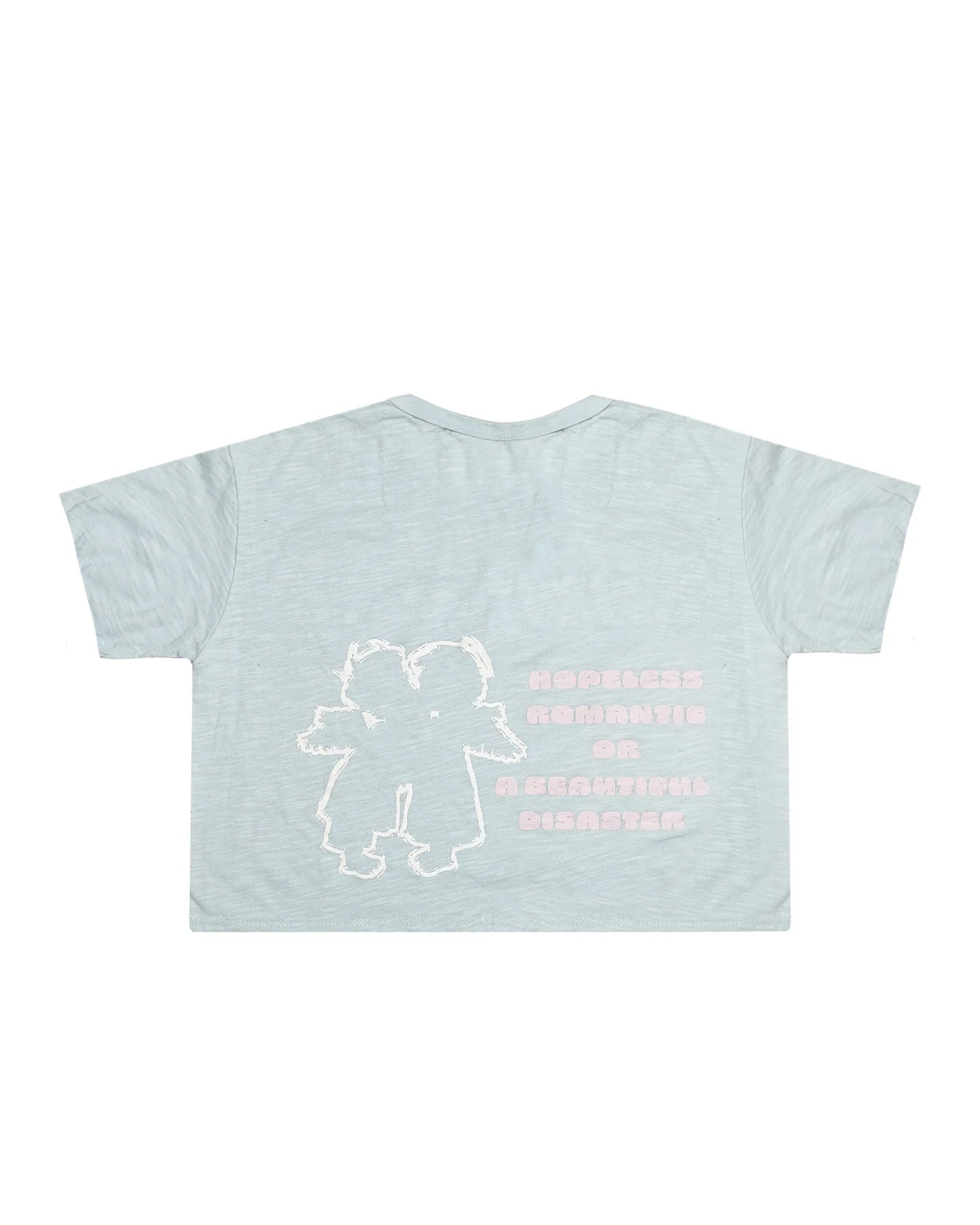 Hopeless Romatic Cropped Baby Tee