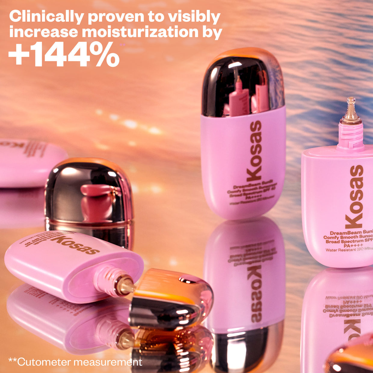 Mini DreamBeam SPF 40 PA++++ Comfy Smooth Mineral Sunscreen in Sunlit (15 ml)