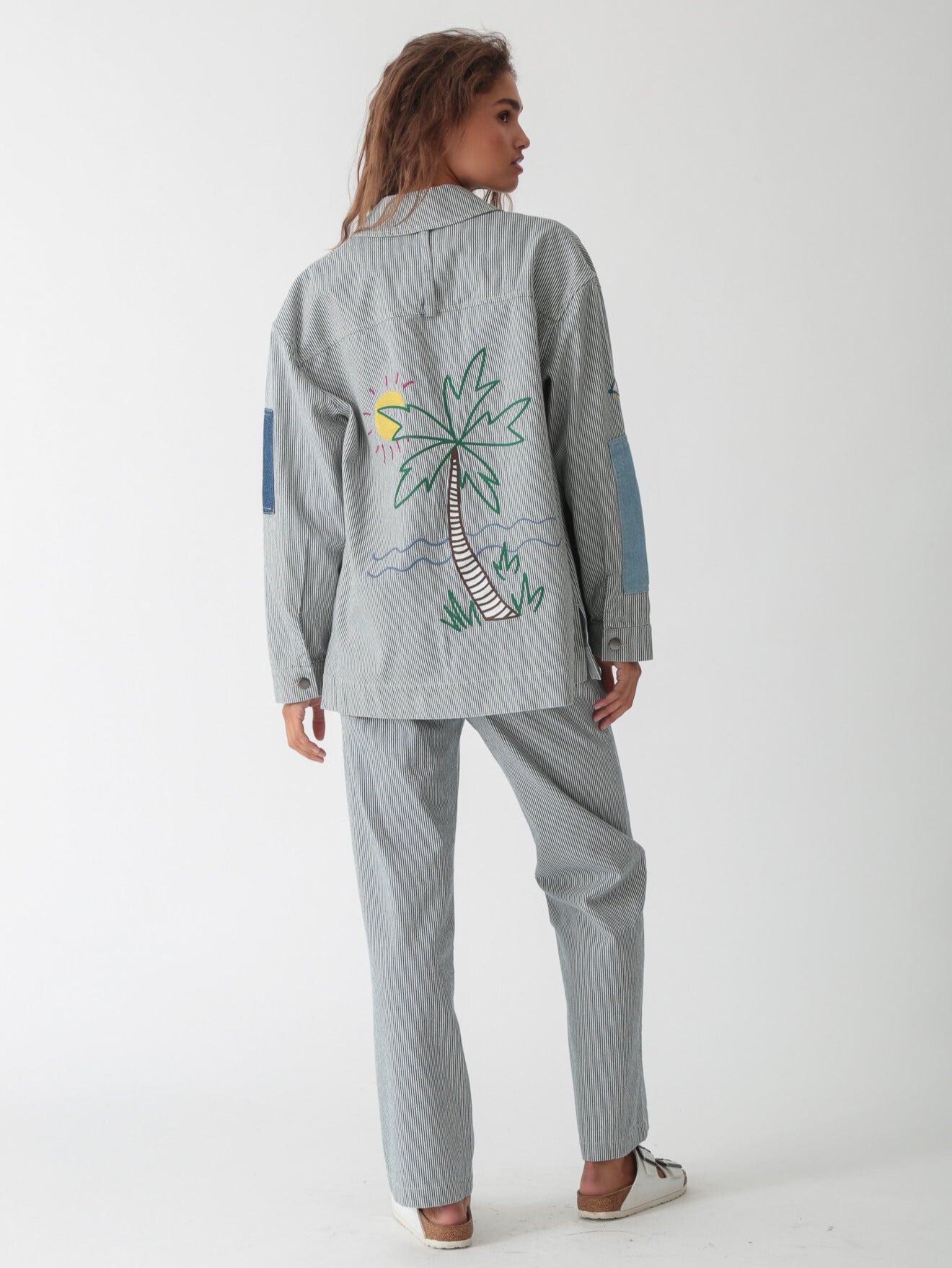 Chore Jacket - Indigo Stripe