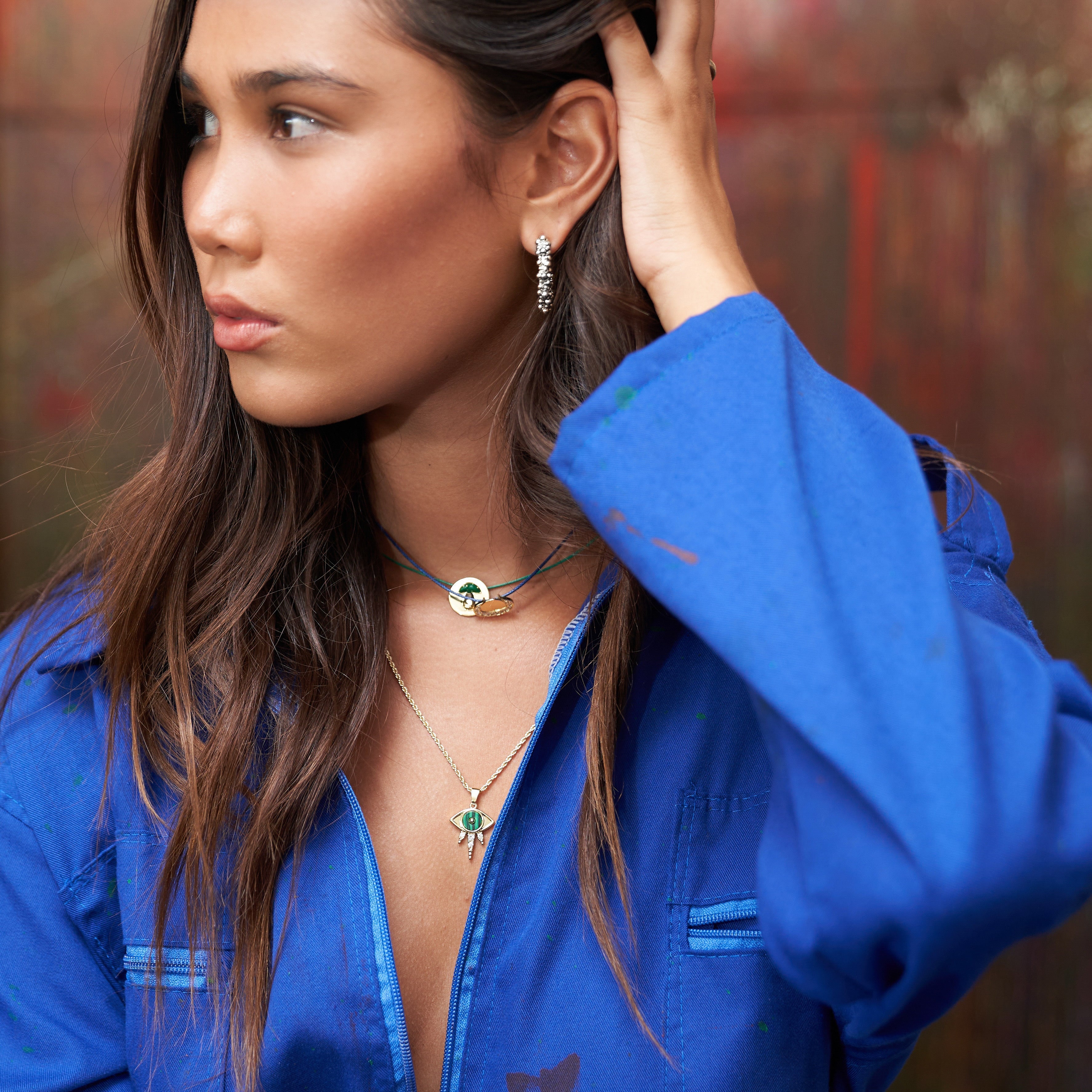 Champagne Bubble Earrings