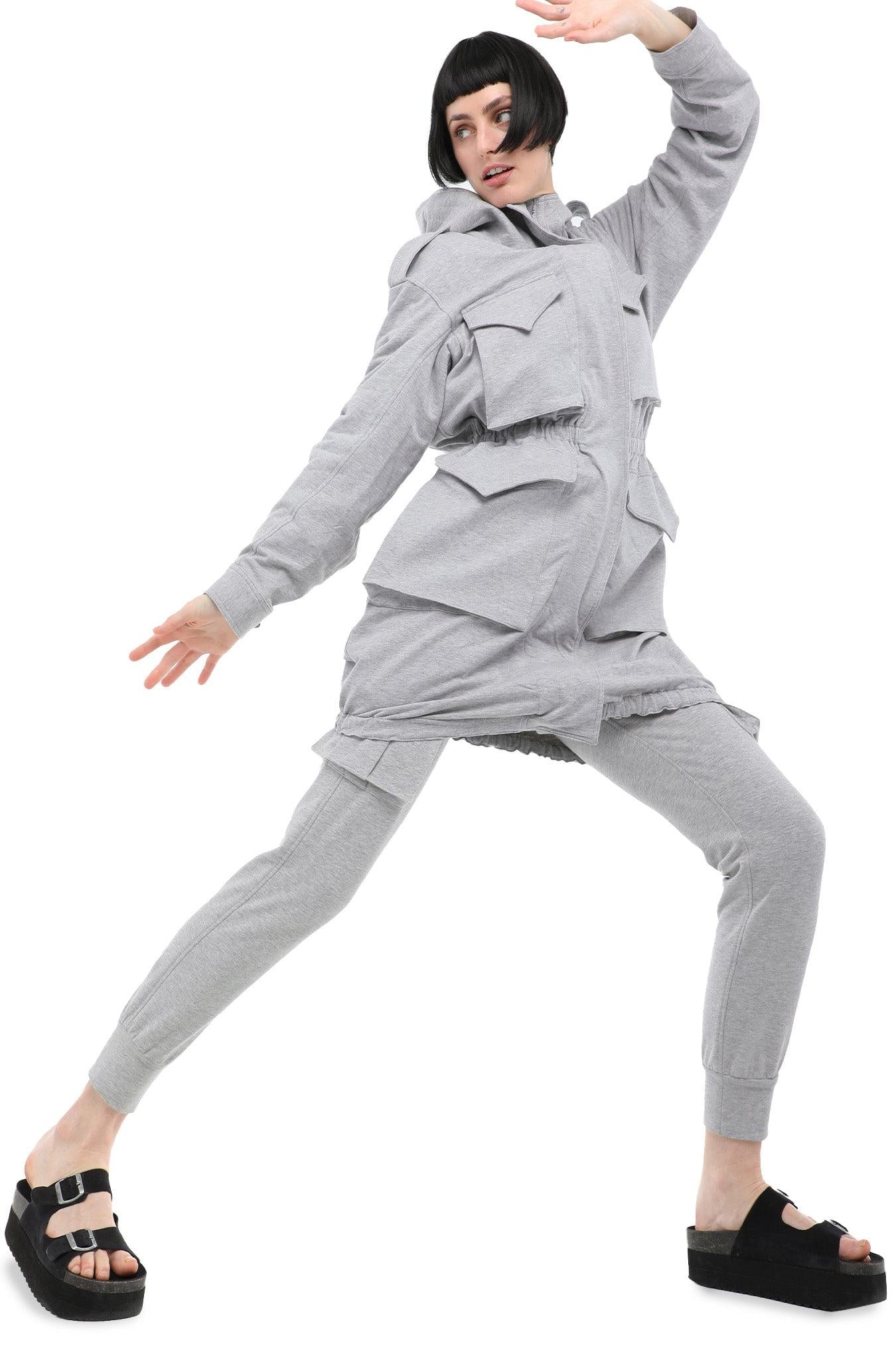 HOODED CARGO JACKET