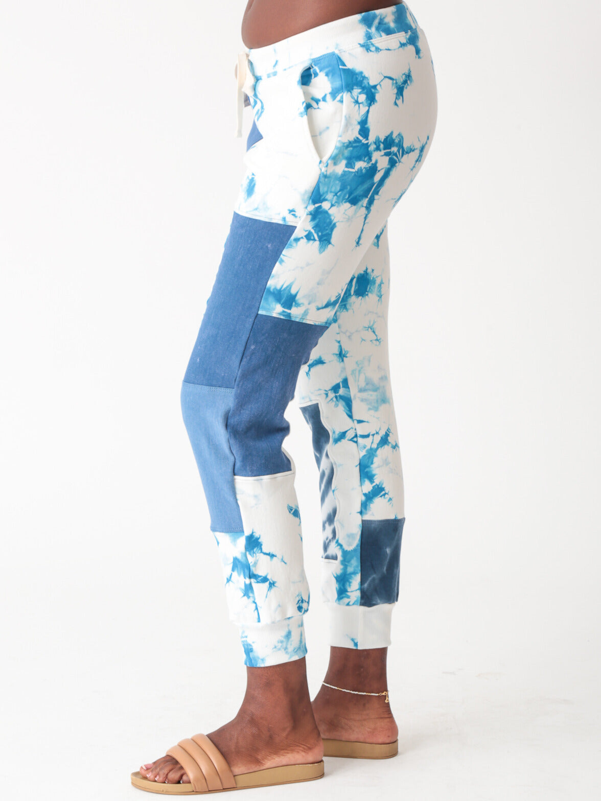 Classic Jogger - Indigo Patchwork