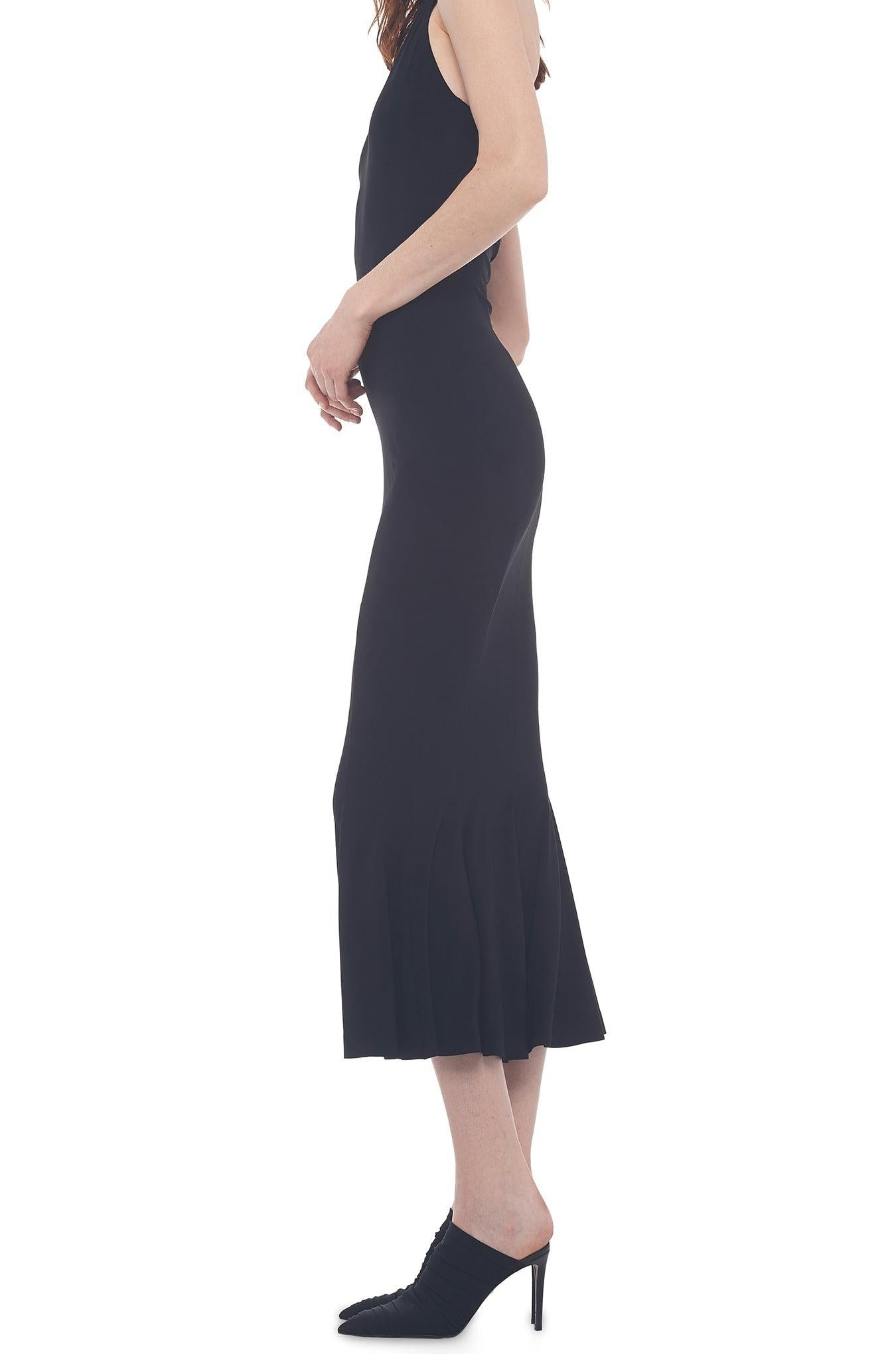 HALTER FISHTAIL DRESS