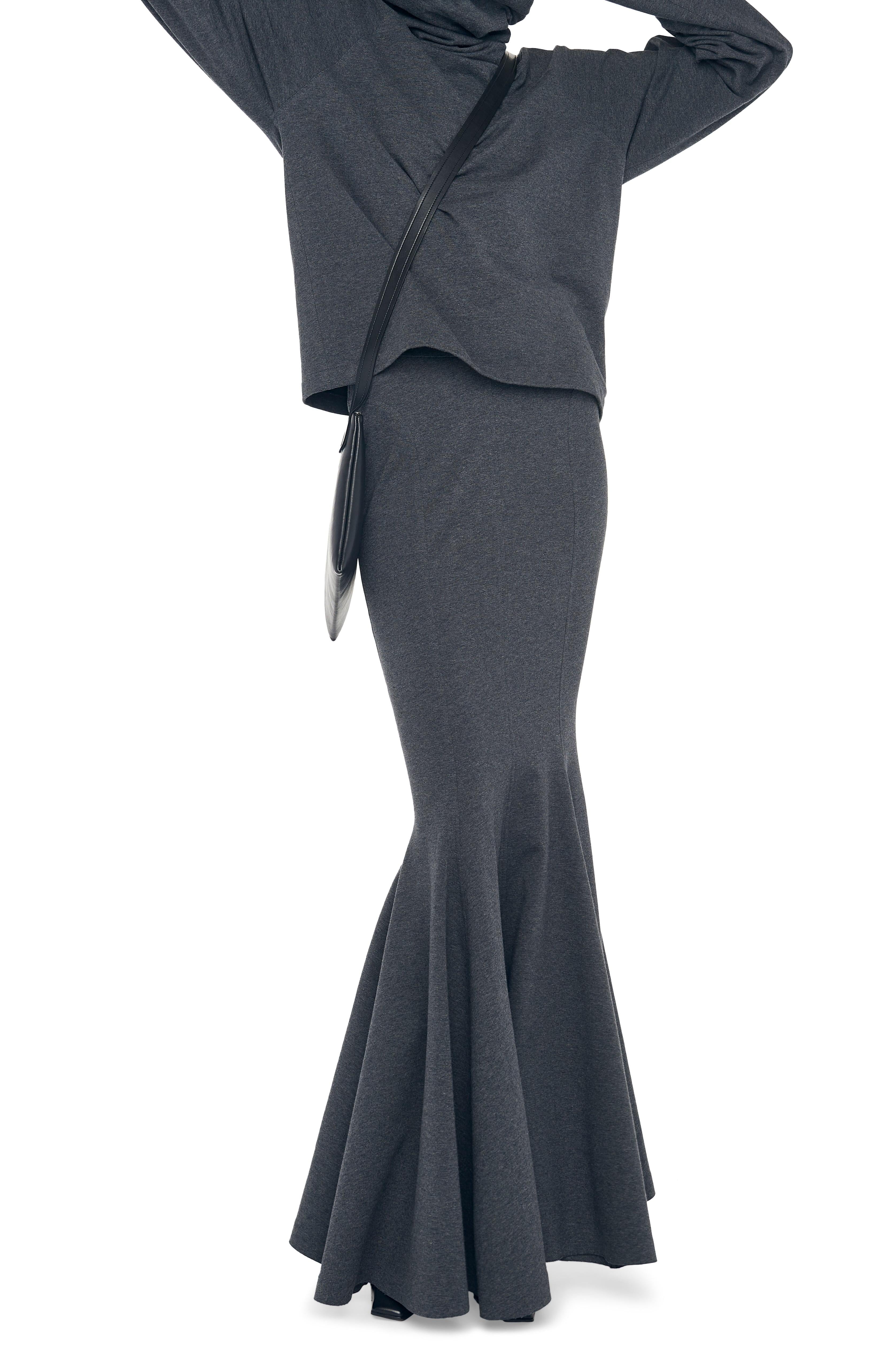 LONG FISHTAIL SKIRT
