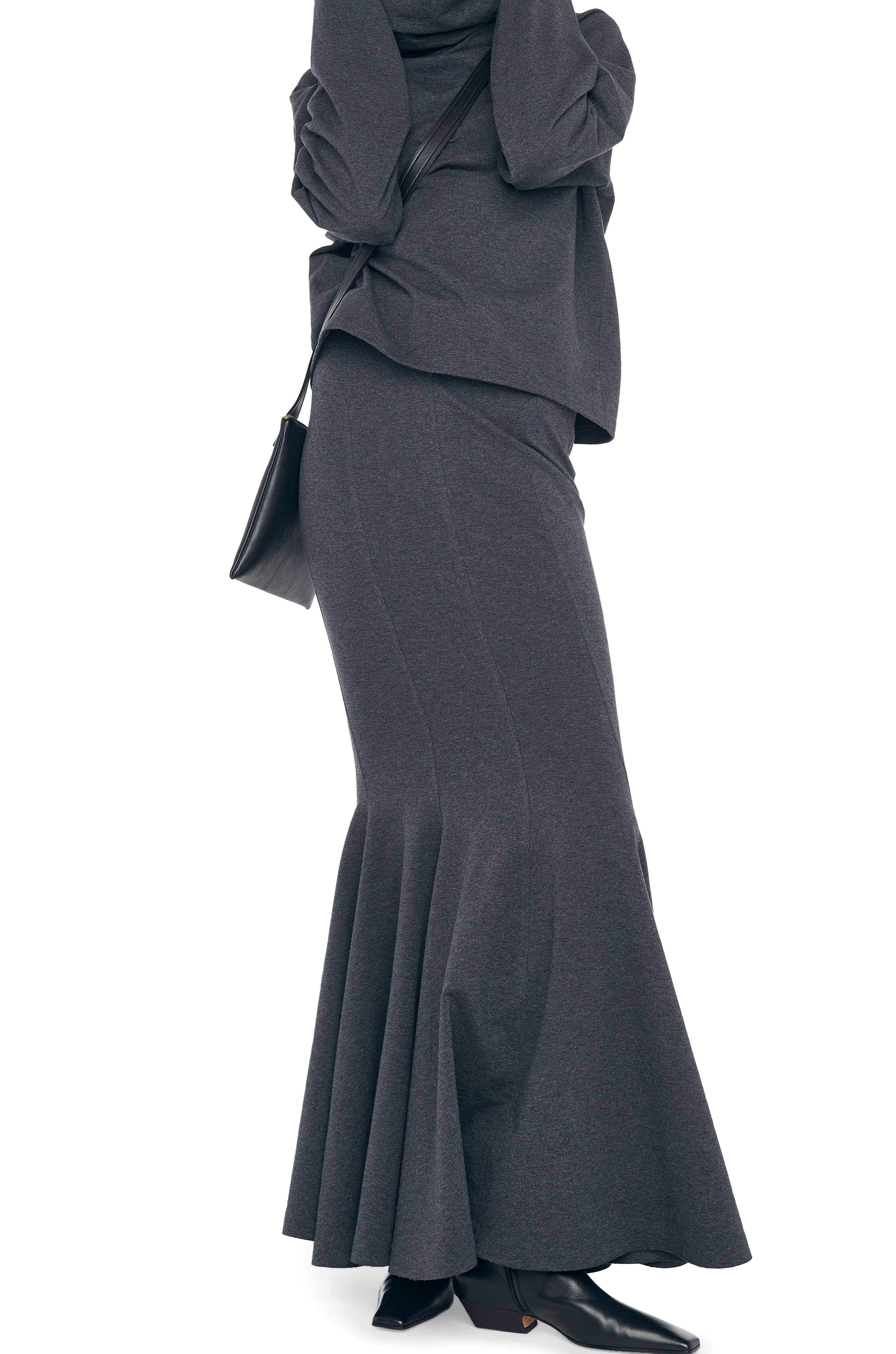 LONG FISHTAIL SKIRT