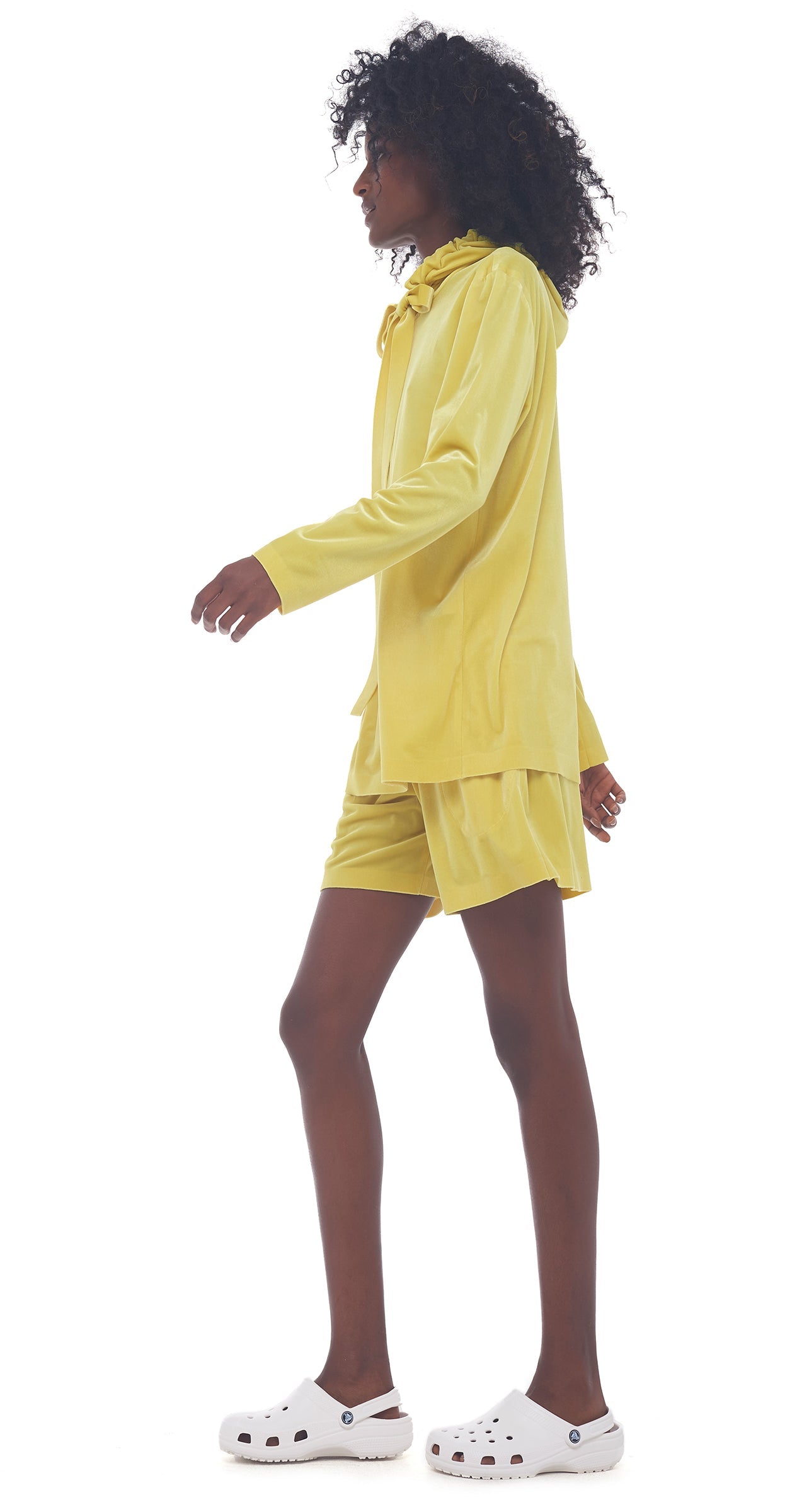 DRAWSTRING BF HOODED TOP