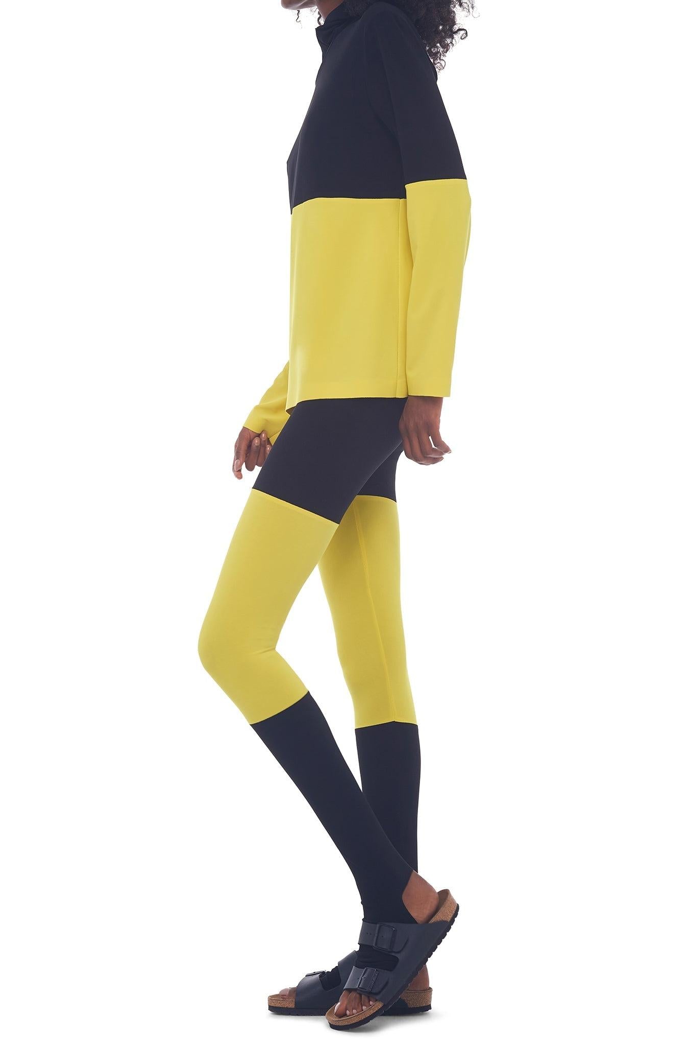 SPLICED SHORT BF HOODED TOP