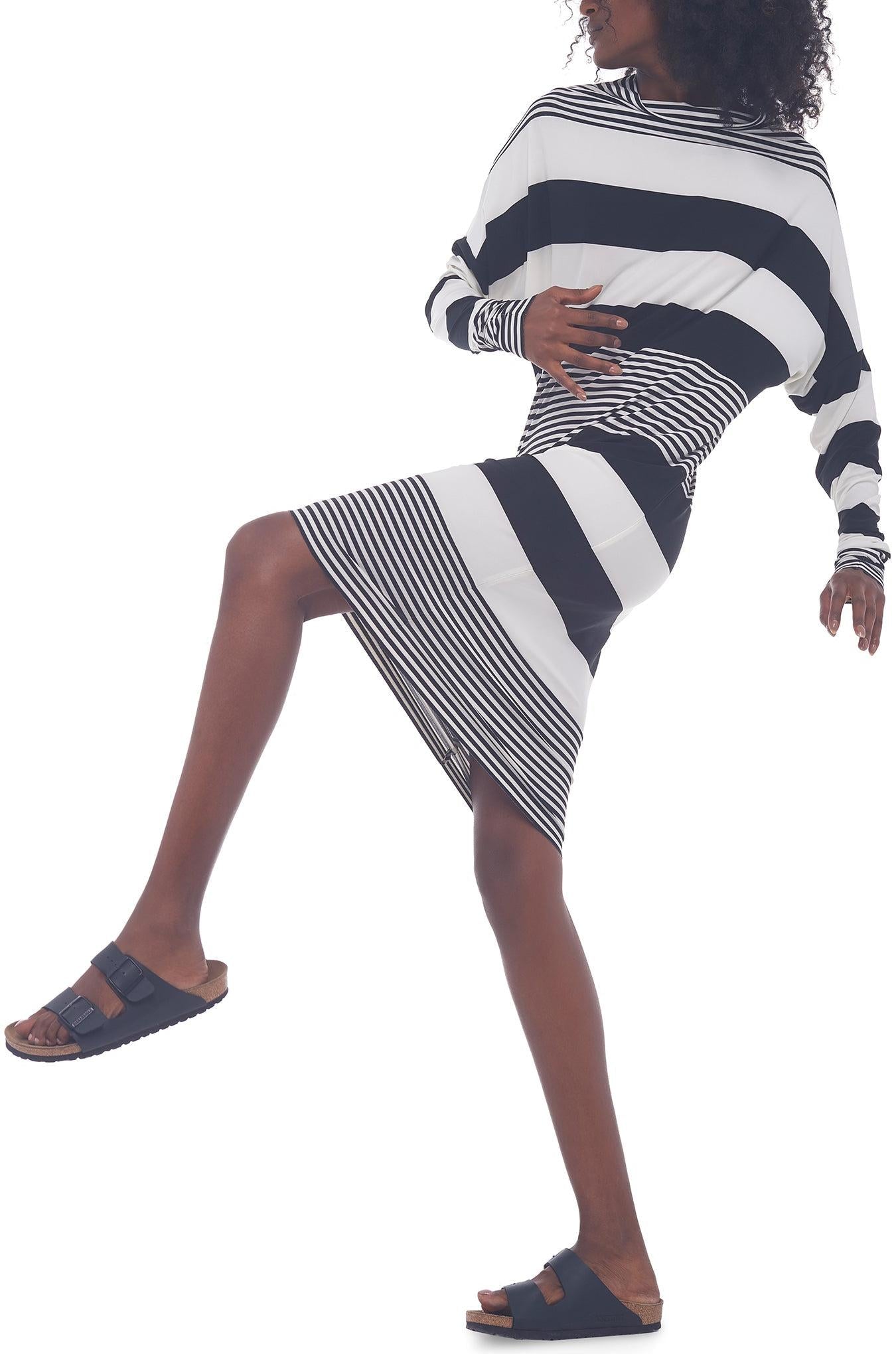 SPLICED ALL IN ONE DRESS