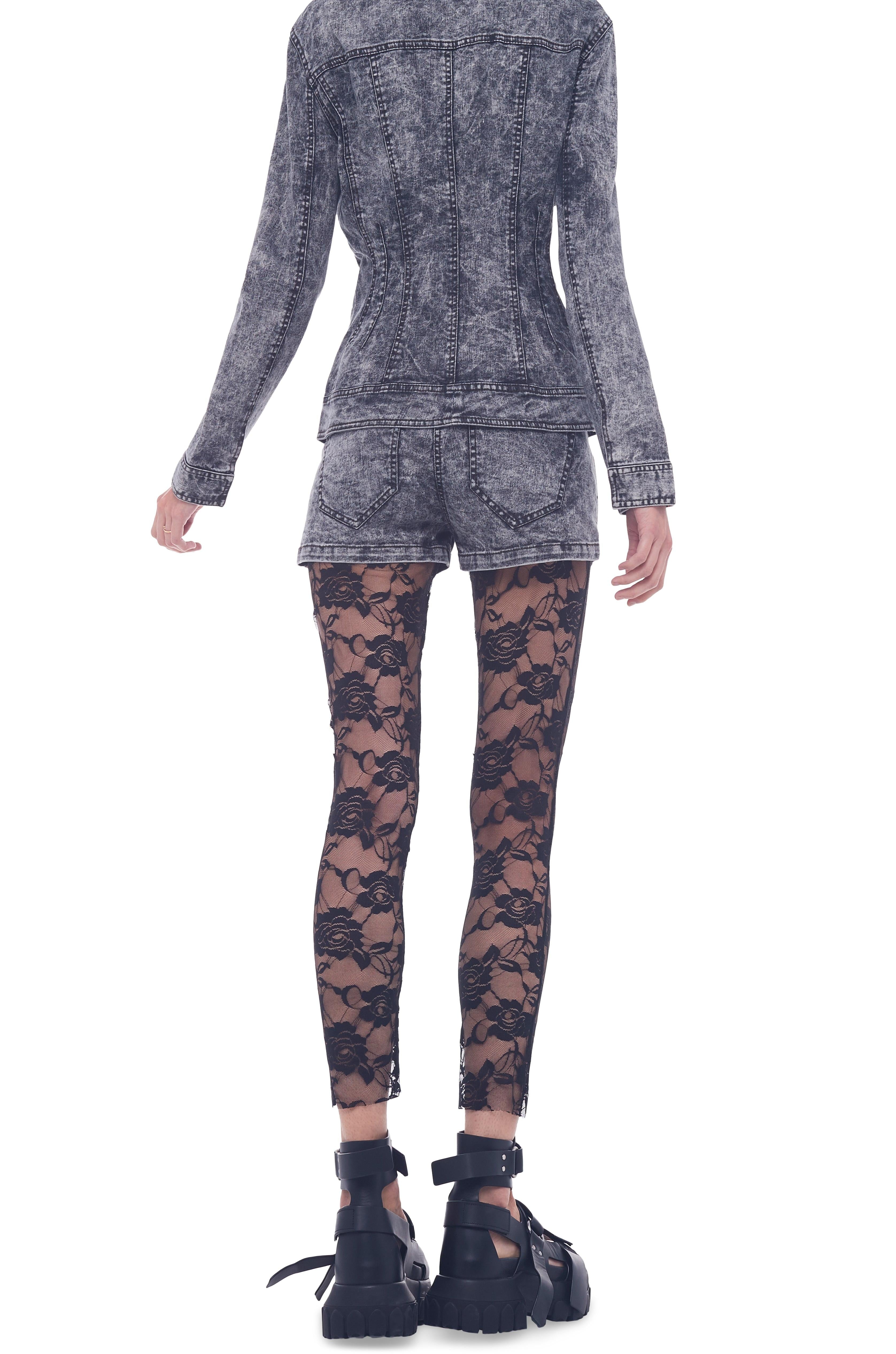 BOOT LEG JEAN SHORT