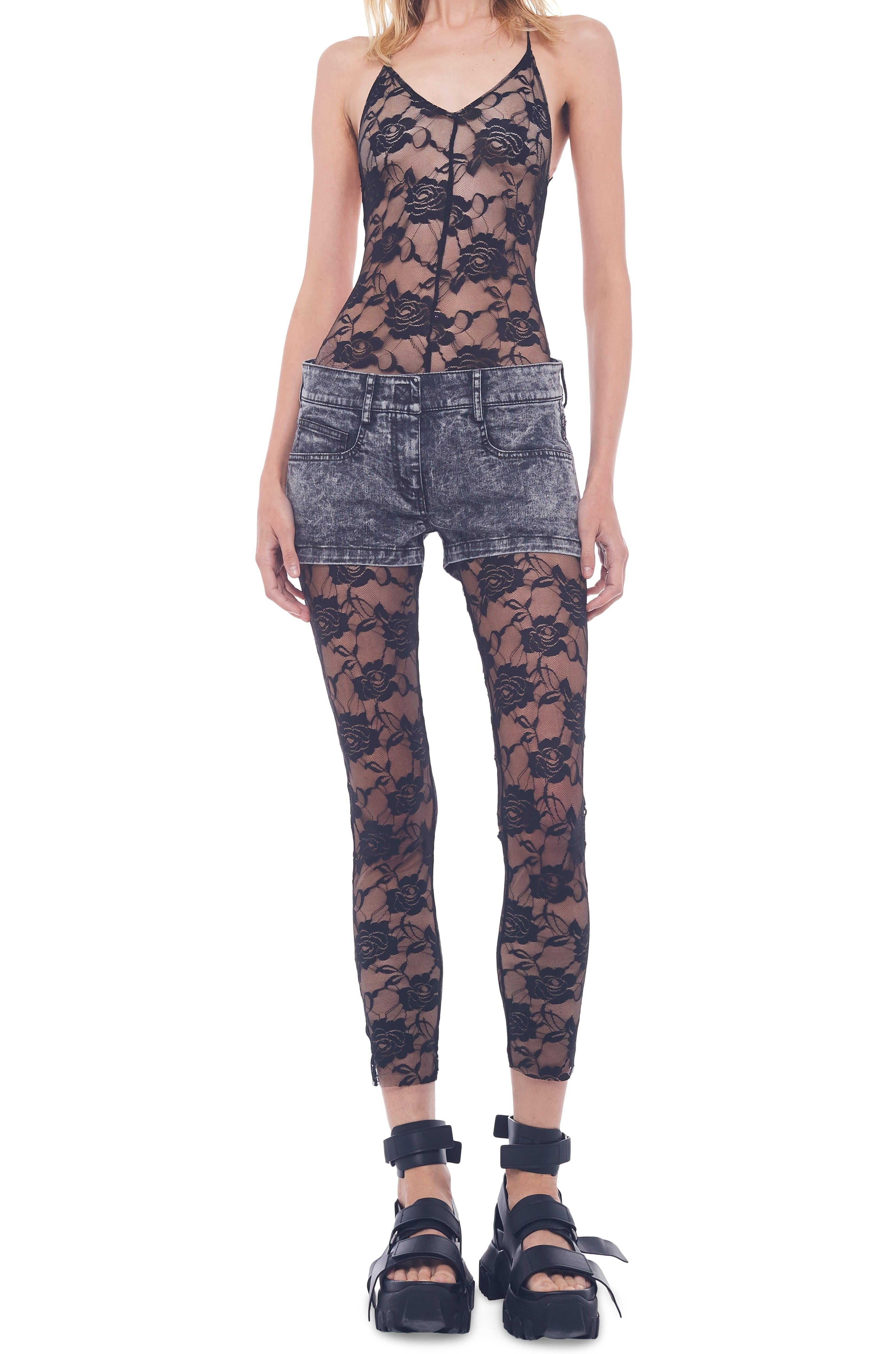 BOOT LEG JEAN SHORT
