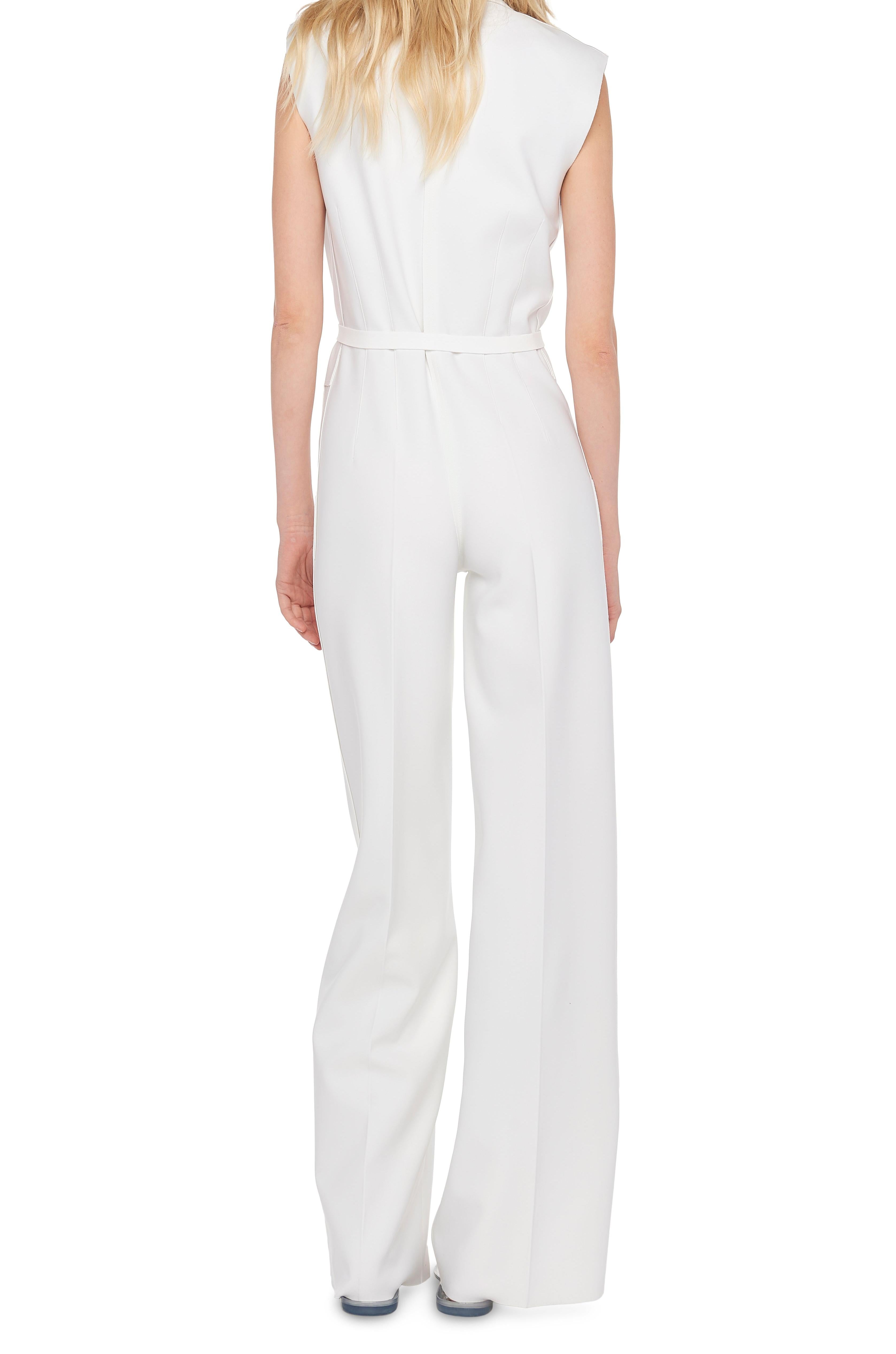 SLEEVELESS SB STRAIGHT LEG JUMPSUIT