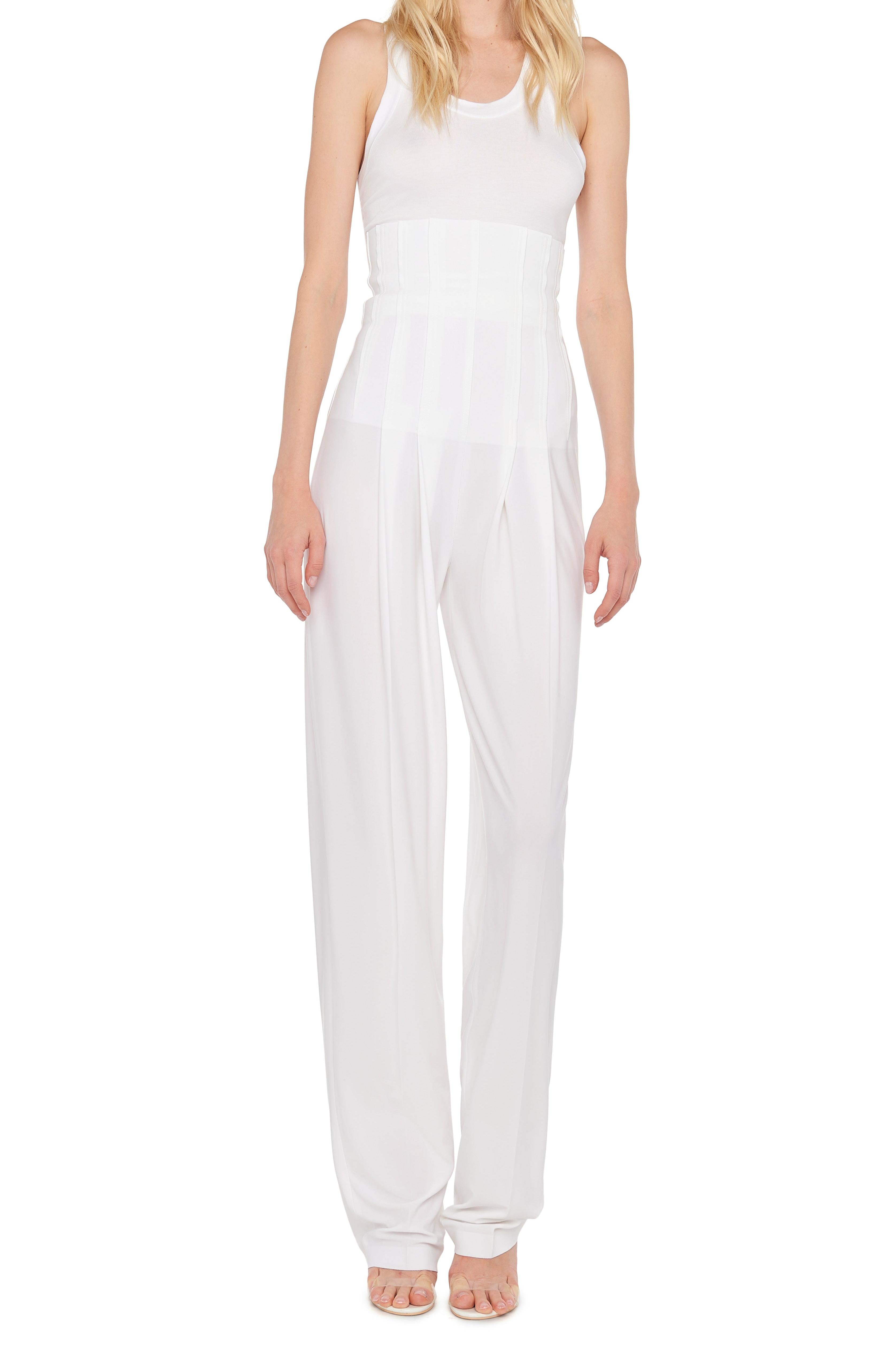HIGH WAIST TAILORED PLEAT PANT