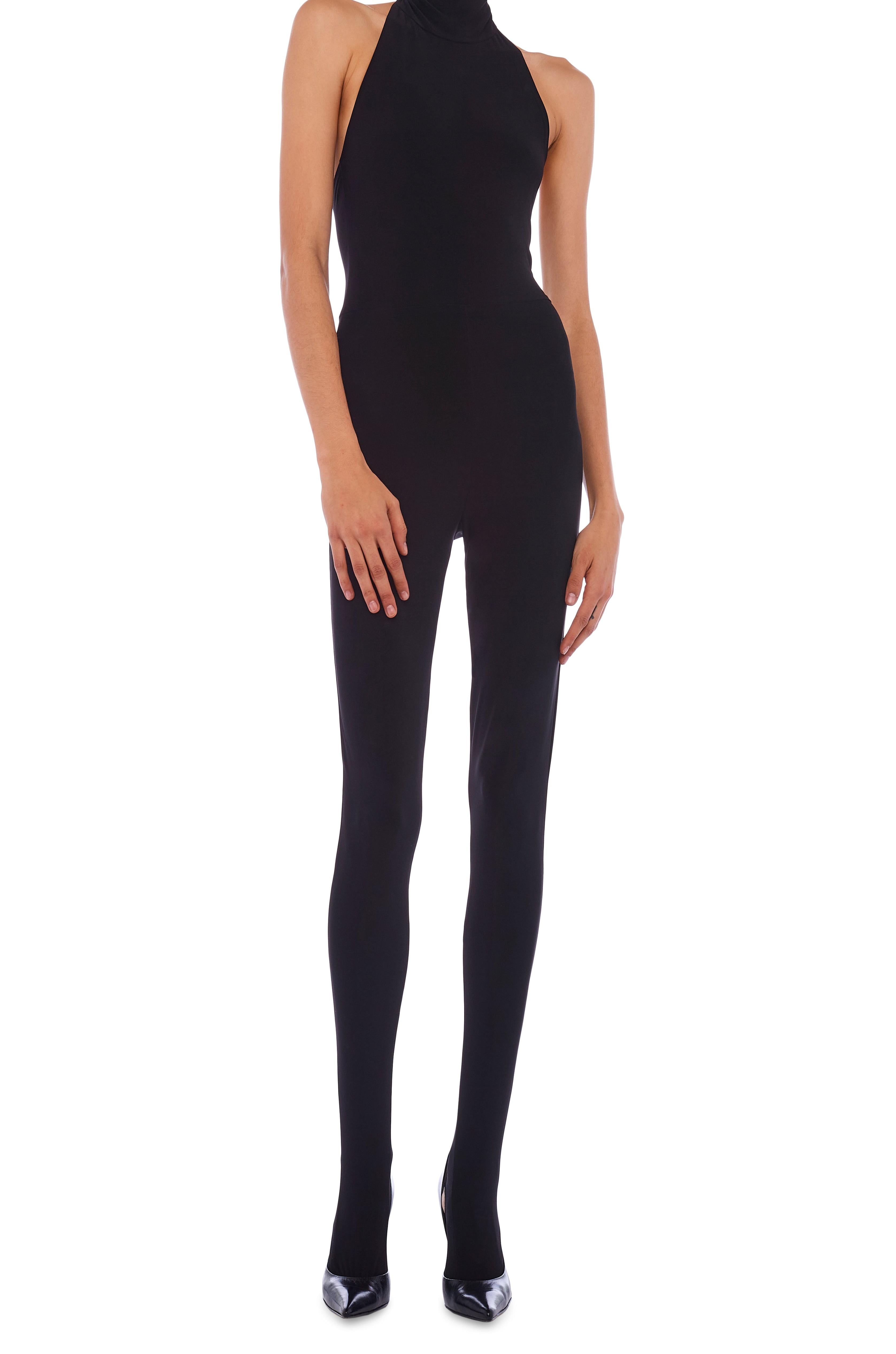 HALTER TURTLE CATSUIT W/ FOOTIE