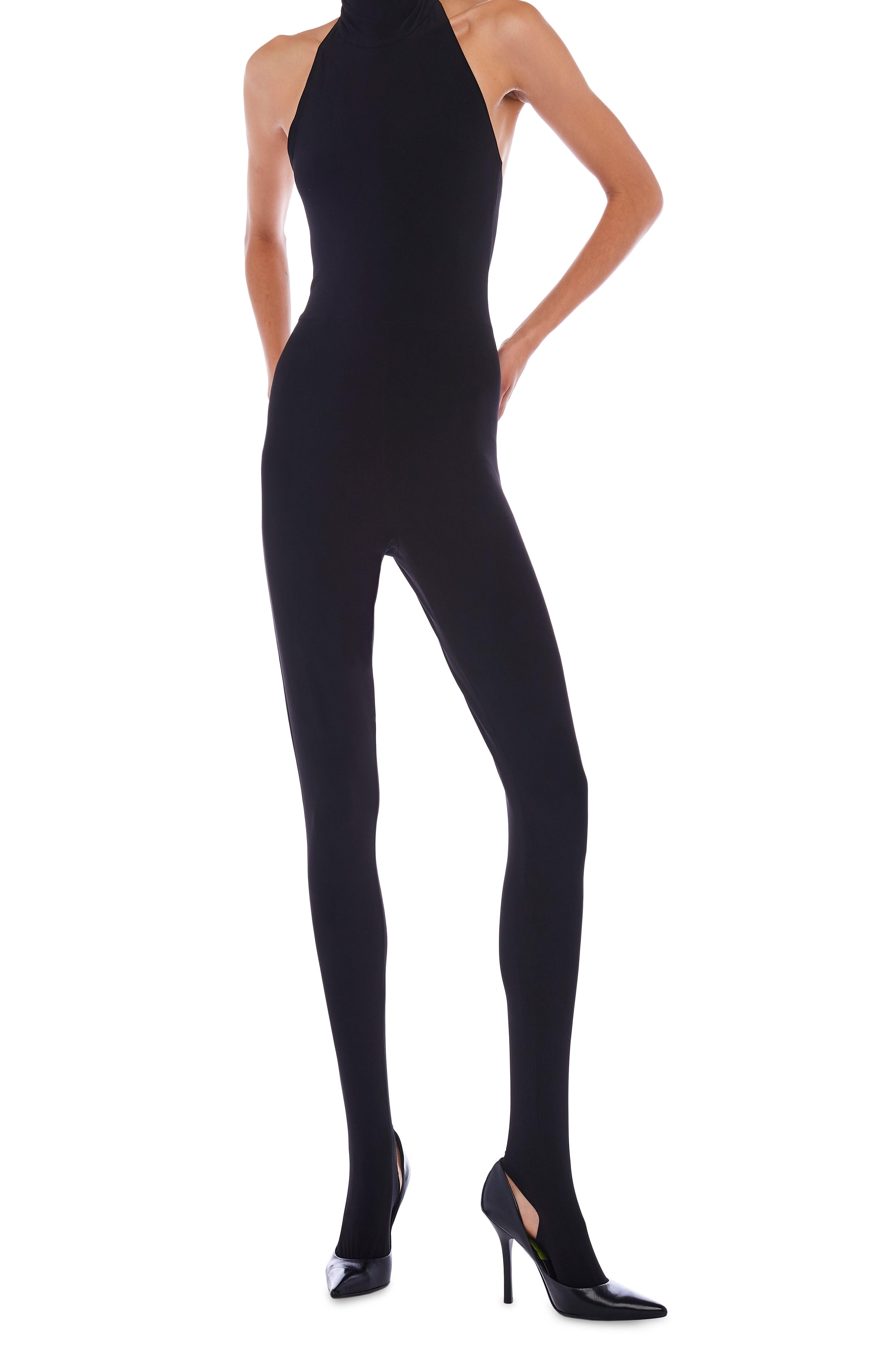 HALTER TURTLE CATSUIT W/ FOOTIE