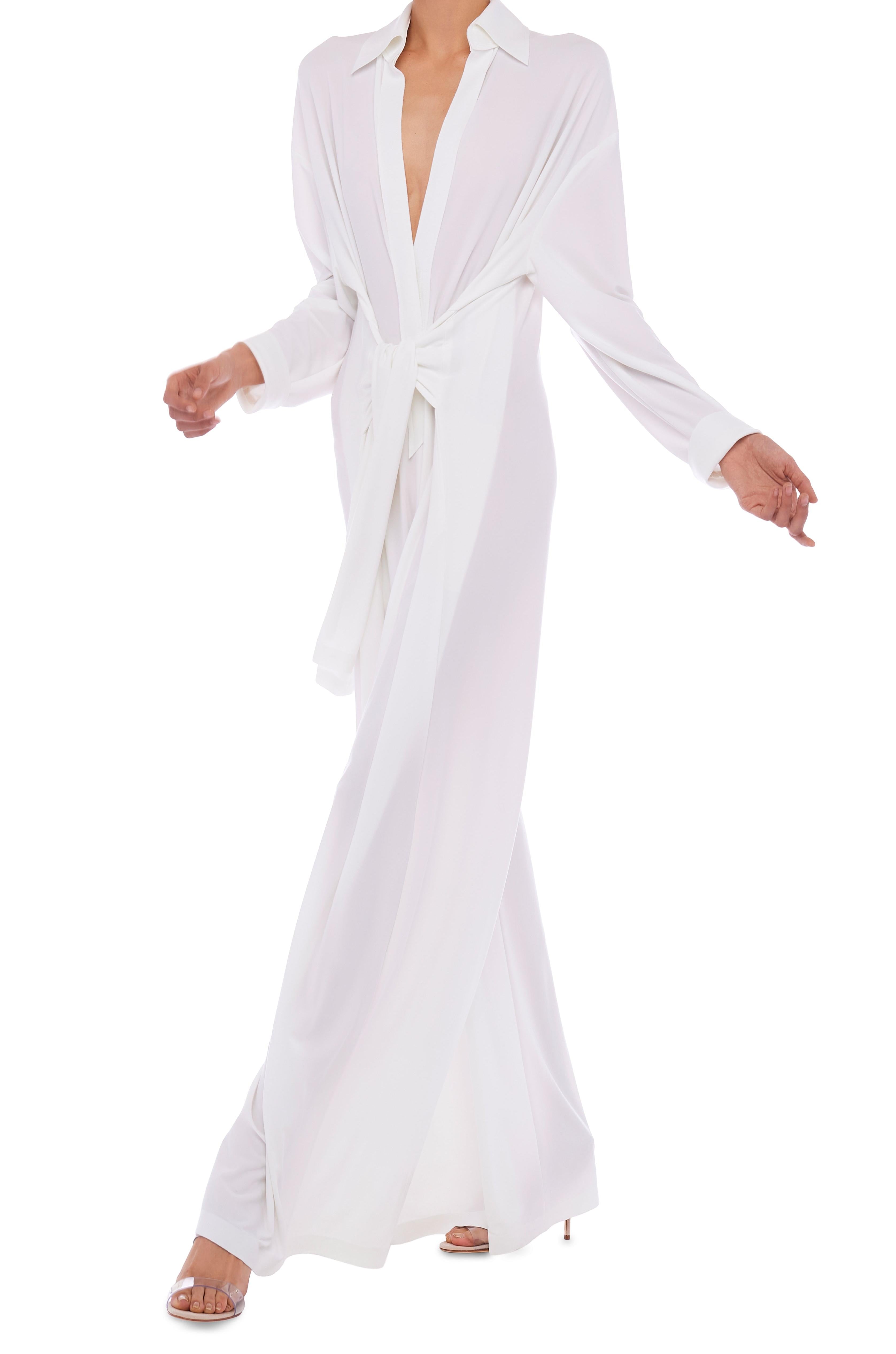 OS TY FRONT NK SHIRT JUMPSUIT