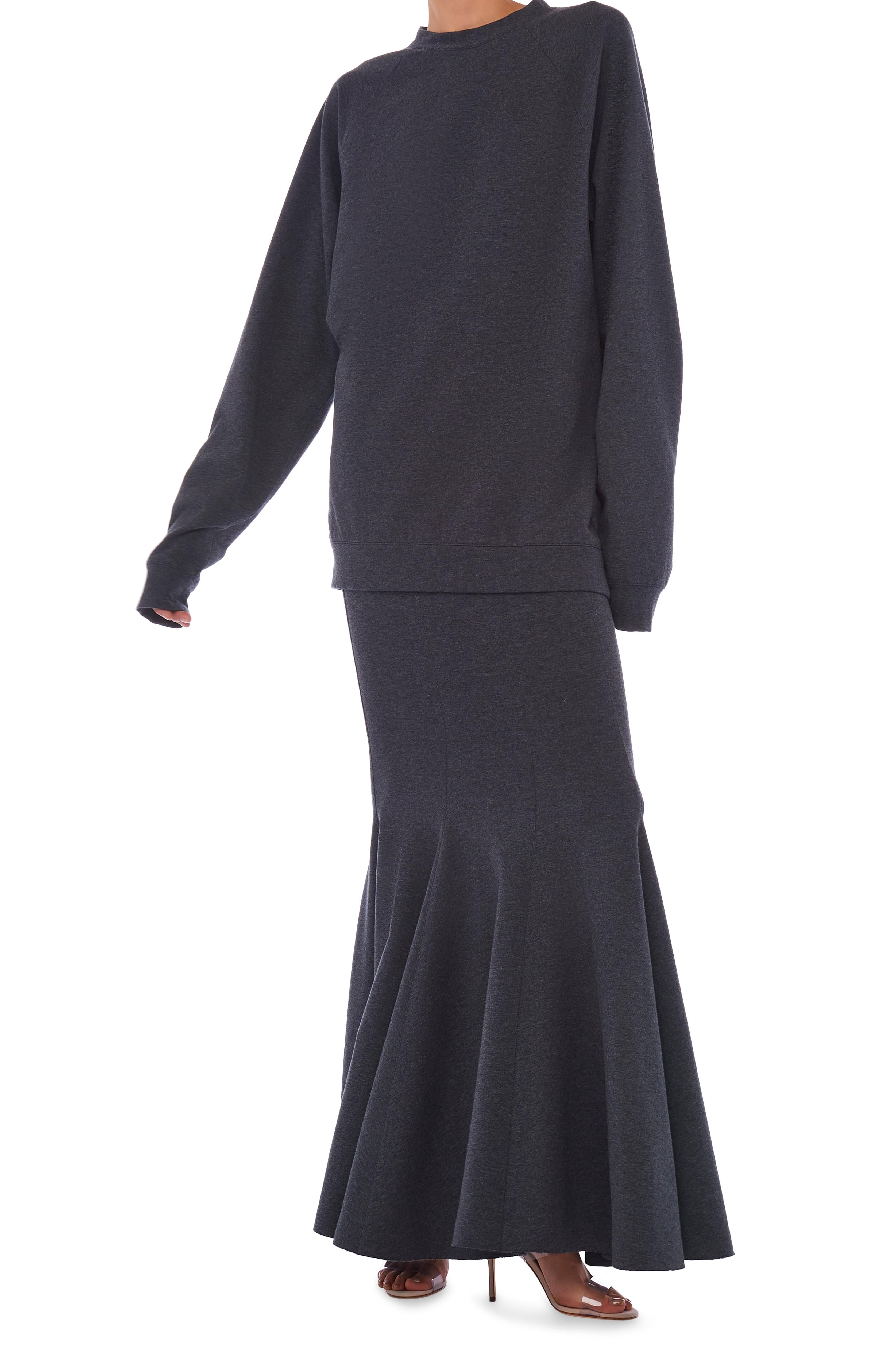 OS RAGLAN SLEEVE MINI DRESS
