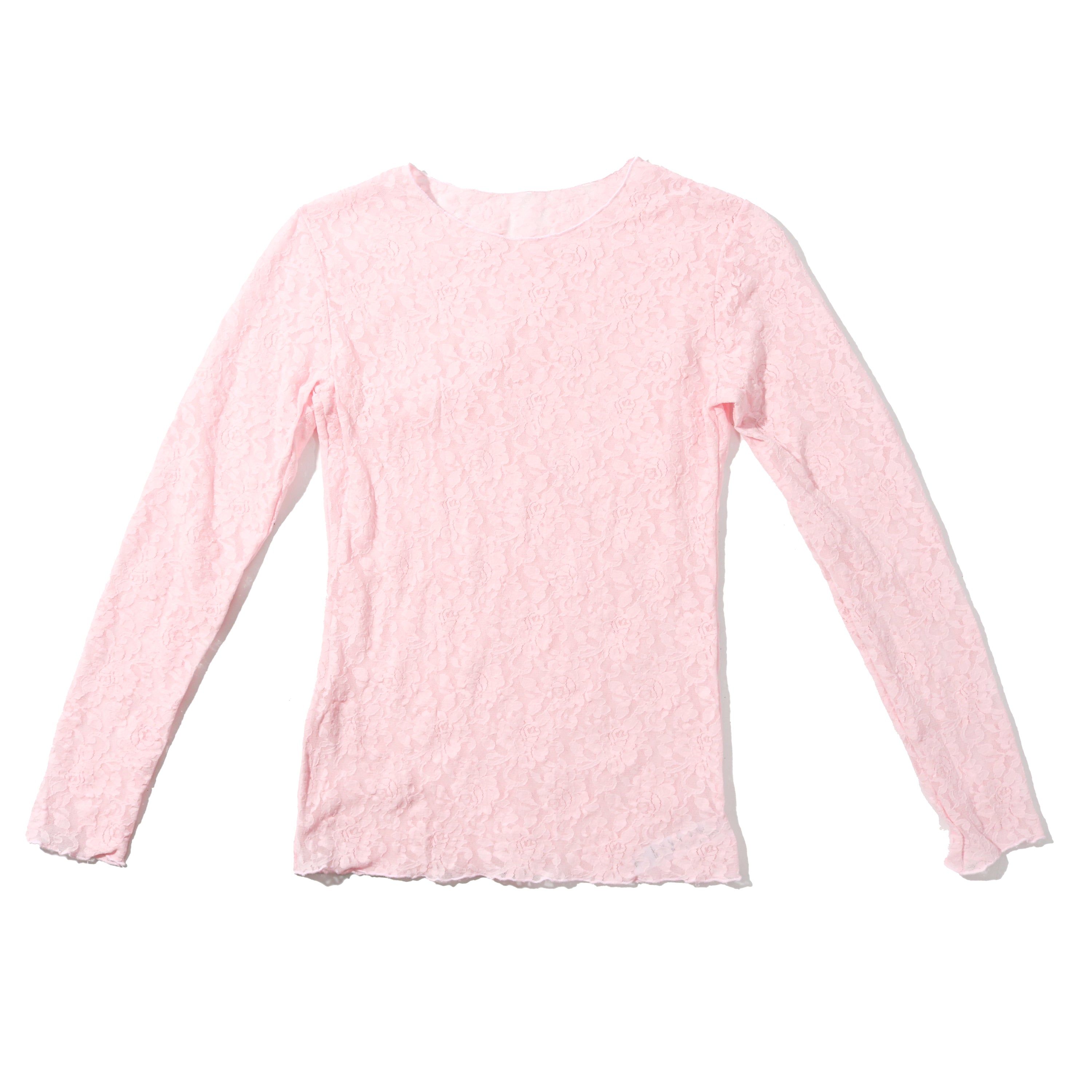 SIGNATURE LACE LONG SLEEVE TOP