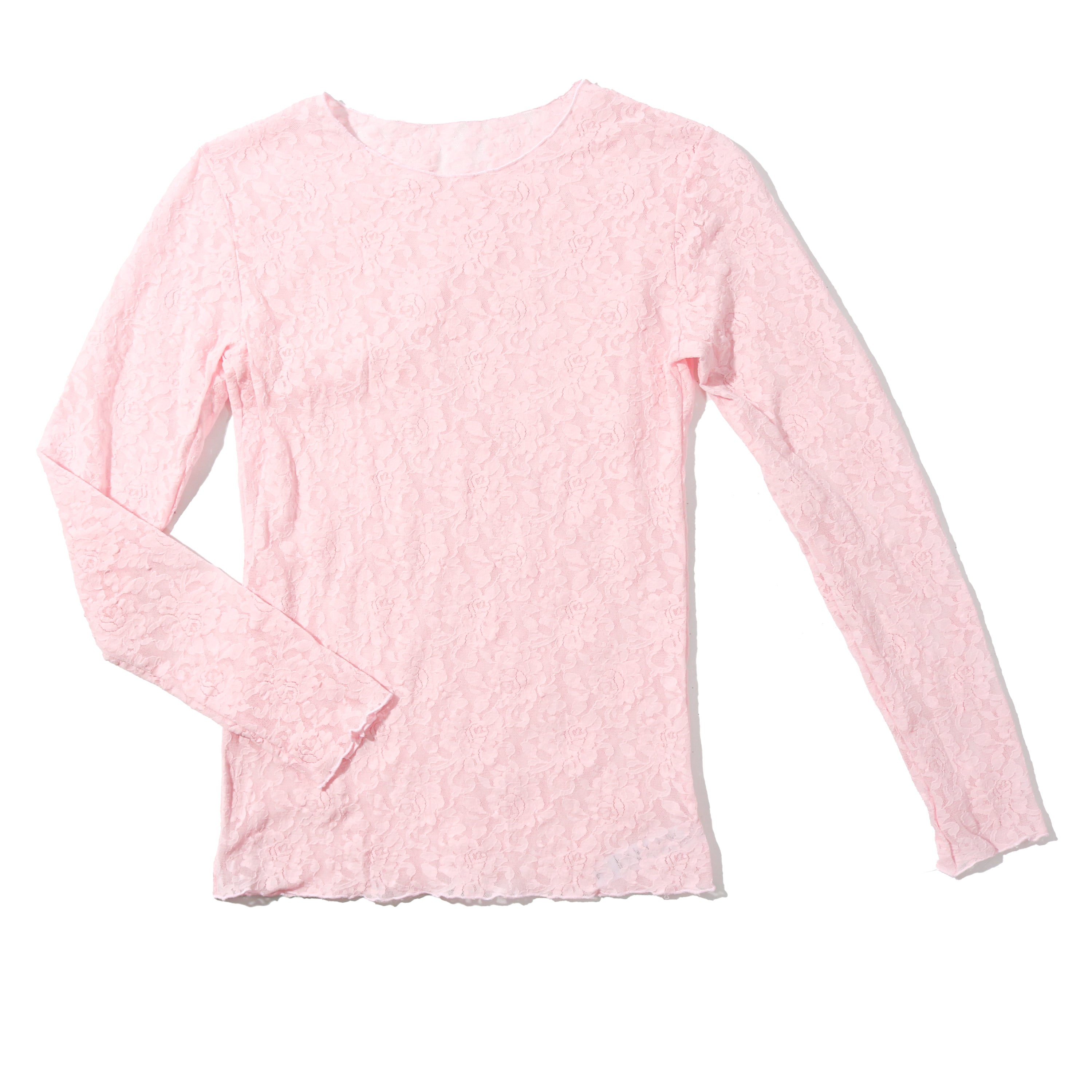 SIGNATURE LACE LONG SLEEVE TOP