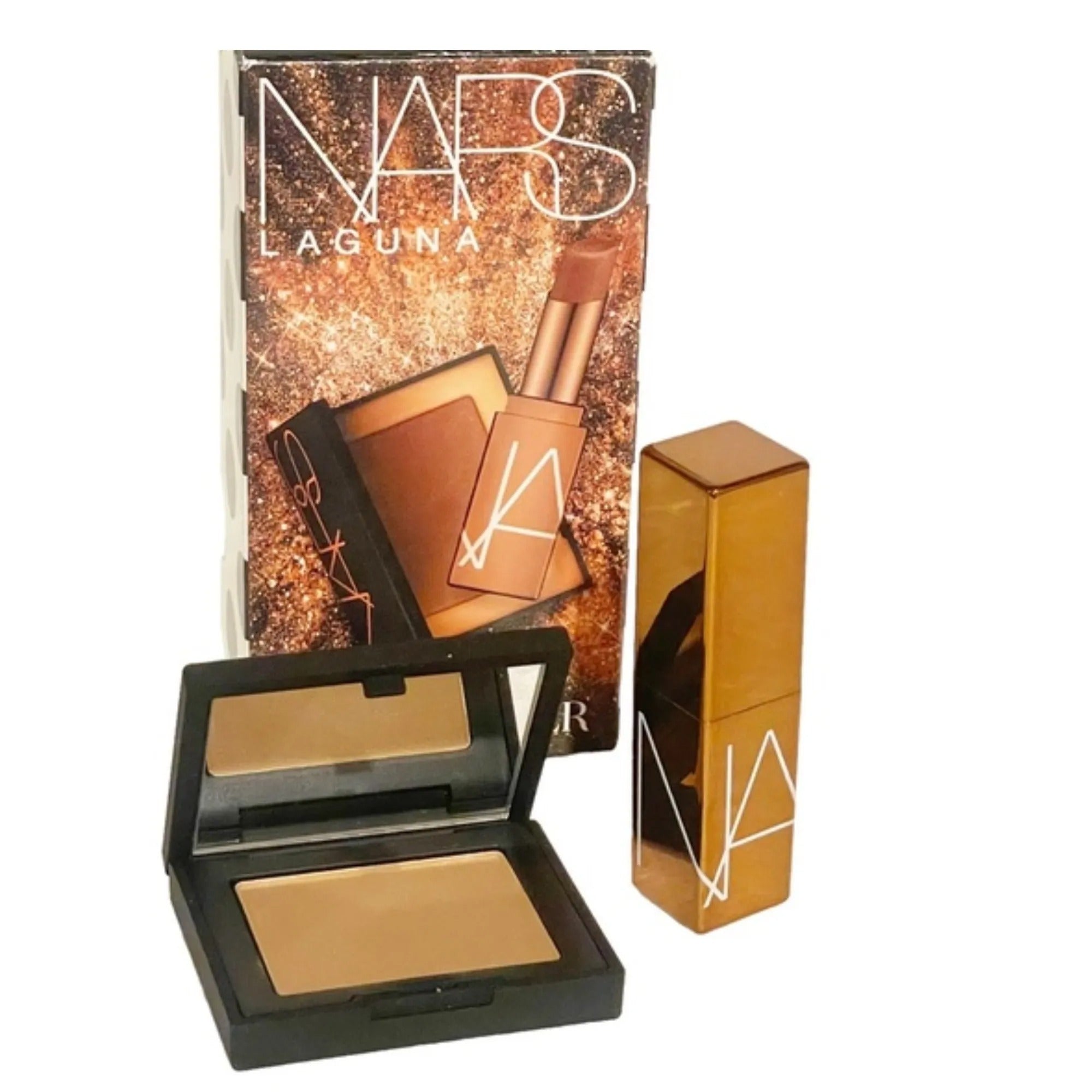 Nars Laguna Bronzing Powder & Afterglow Lip Balm Set 2 pcs