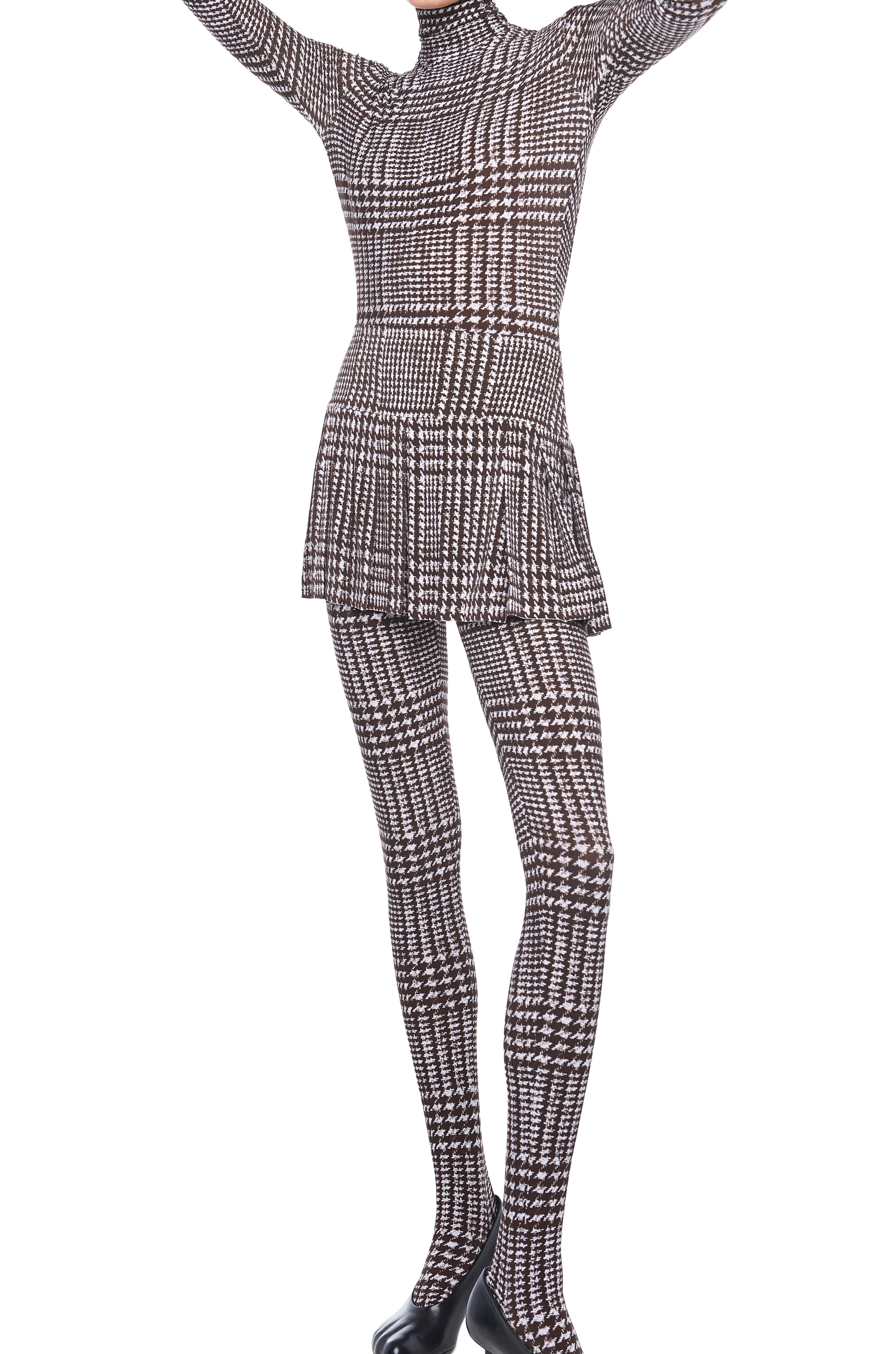 OPEN BACK CATSUIT W/ FOOTSIE