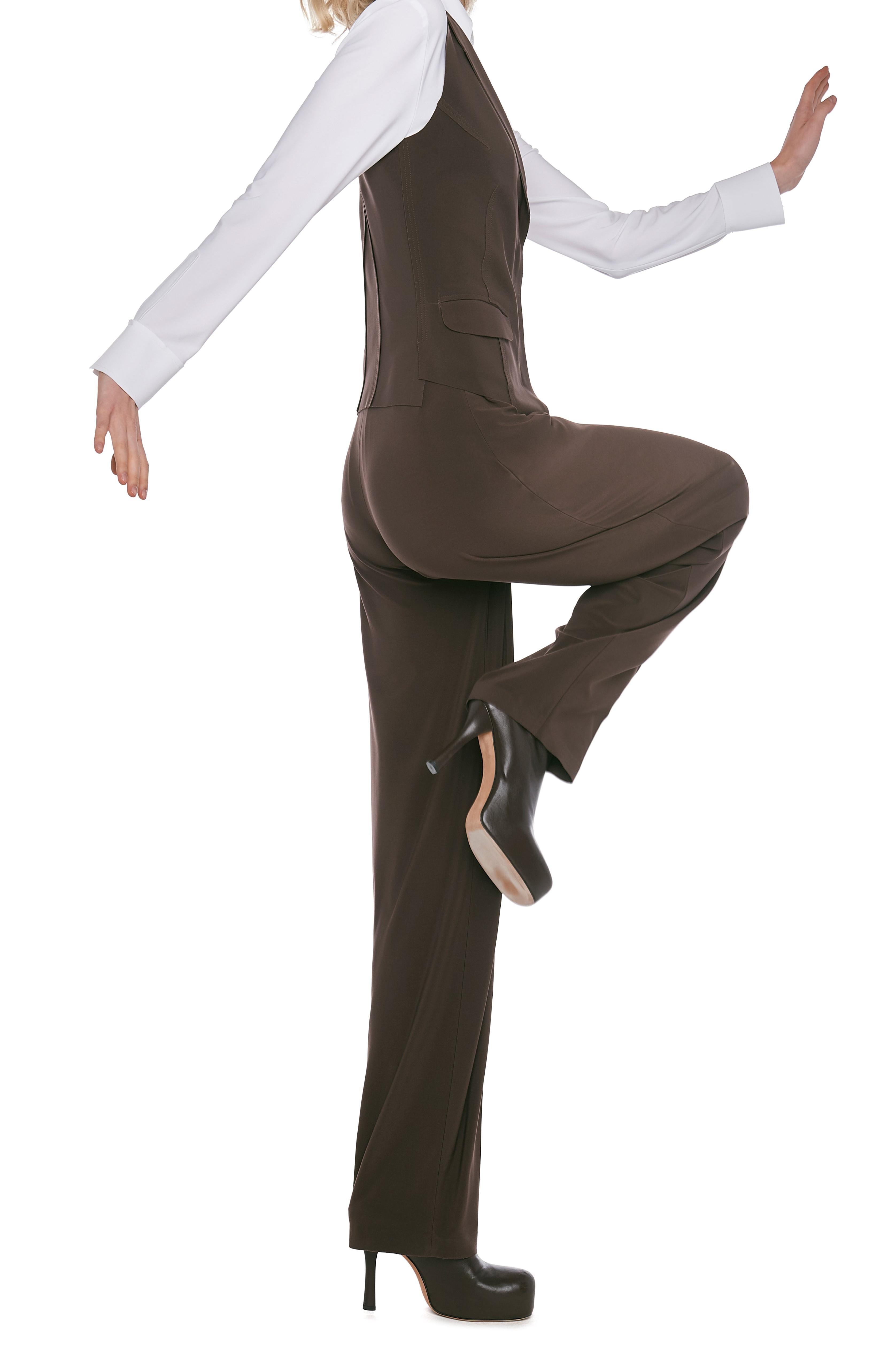 TAPERED PLEATED TROUSER
