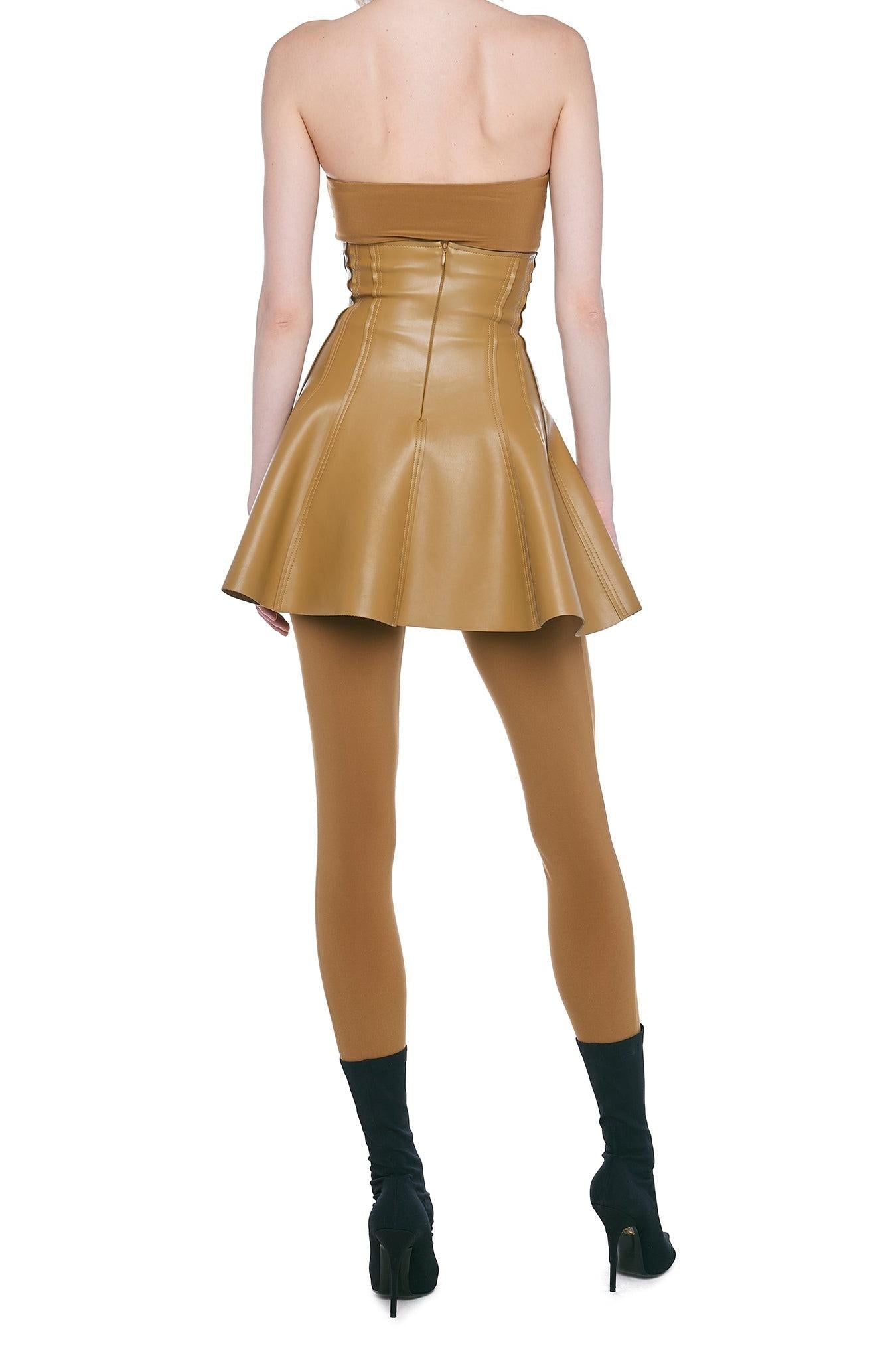 STRAPLESS CATSUIT W/ FOOTSIE