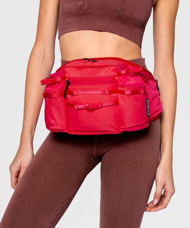 Travel Waistbag In Neon Pink