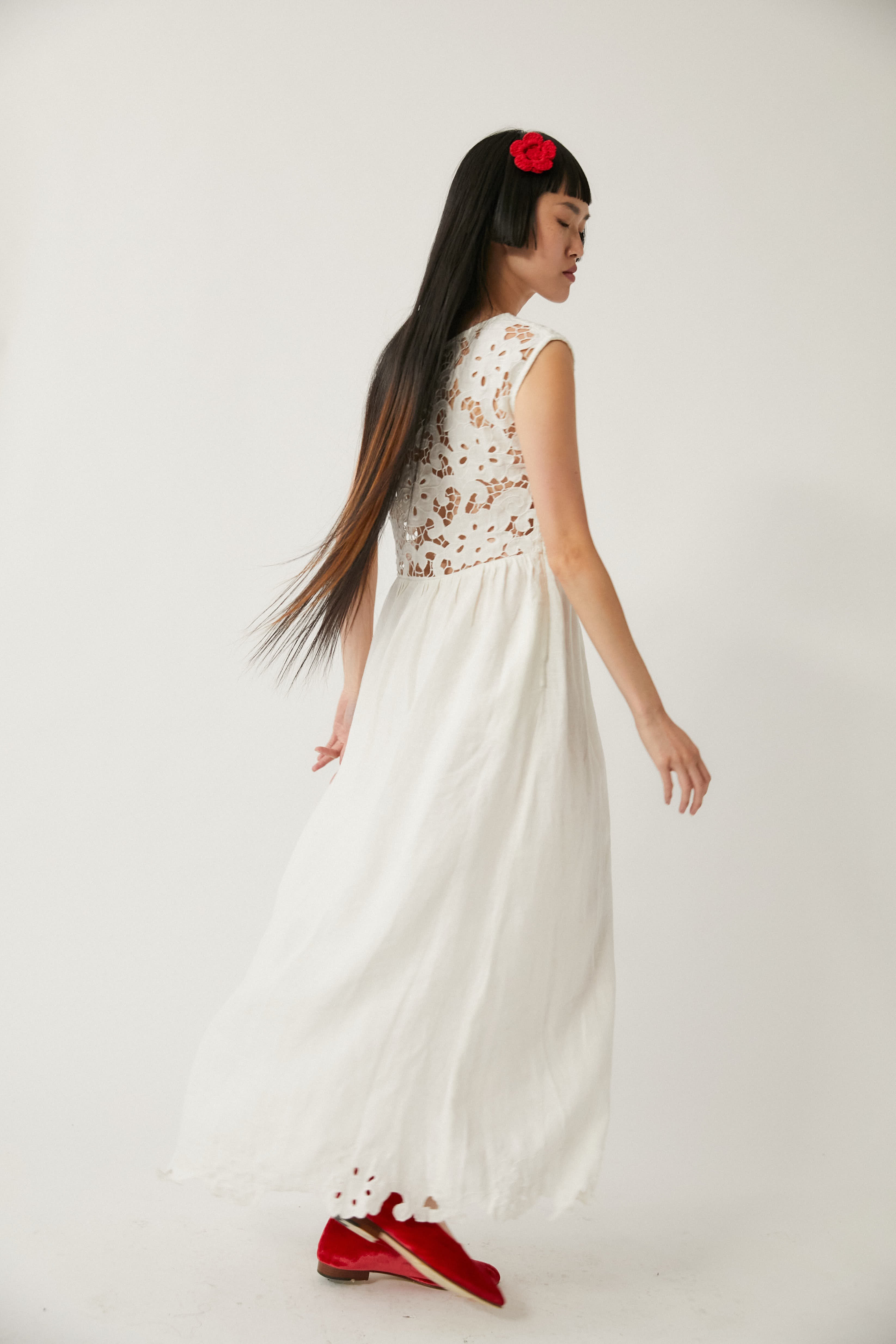 Chacarita Cutwork Embroidery Dress