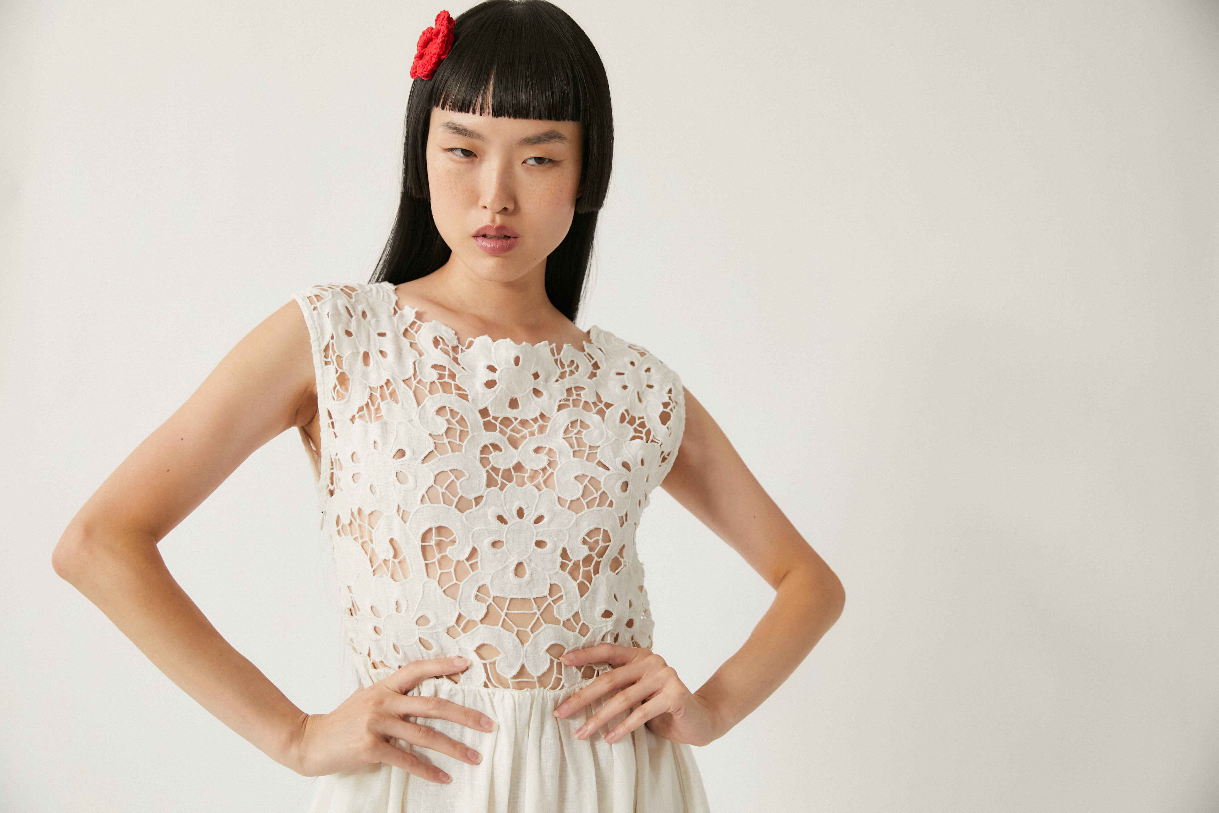 Chacarita Cutwork Embroidery Dress