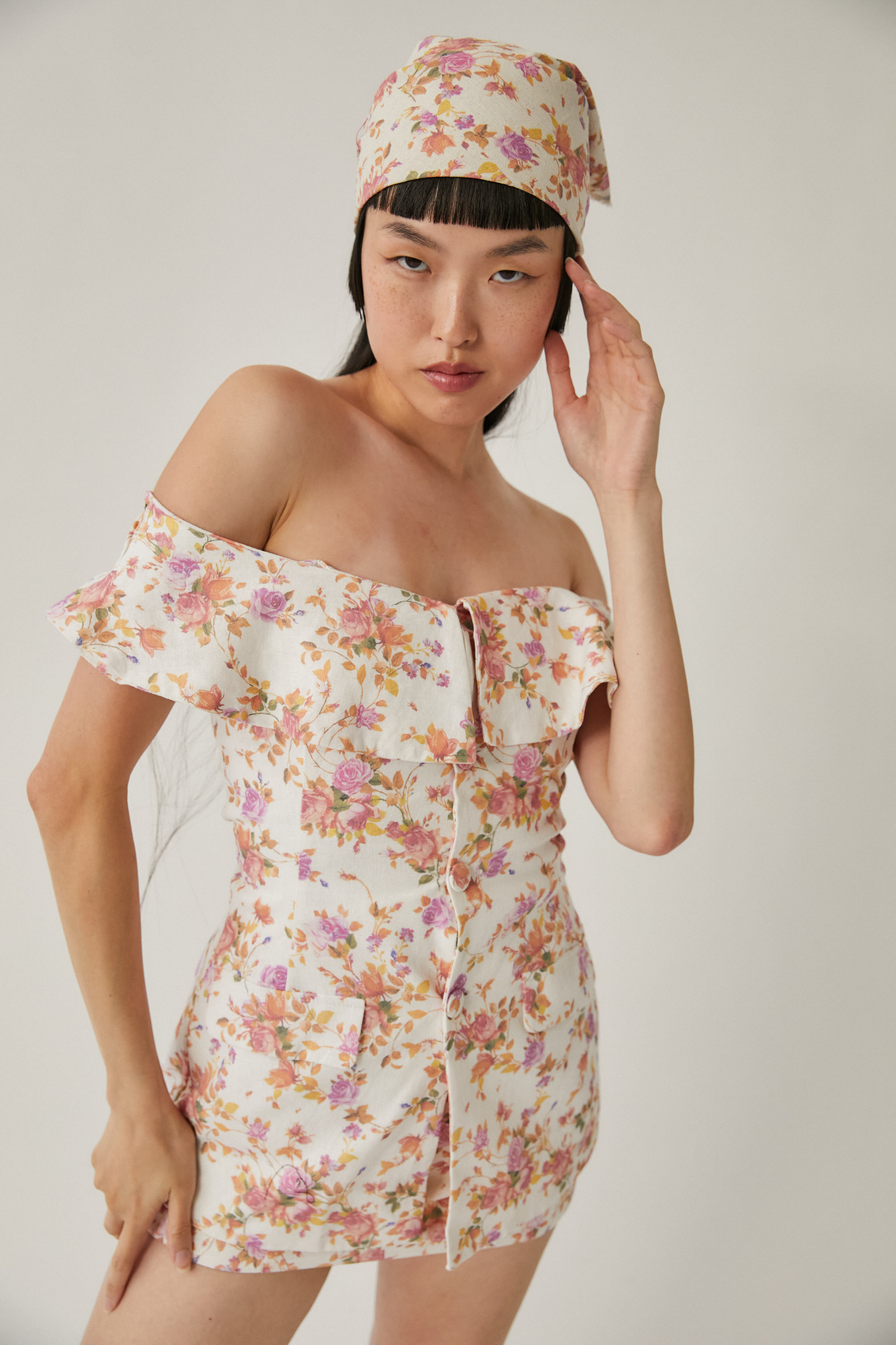 Bromelia Linen Blouse