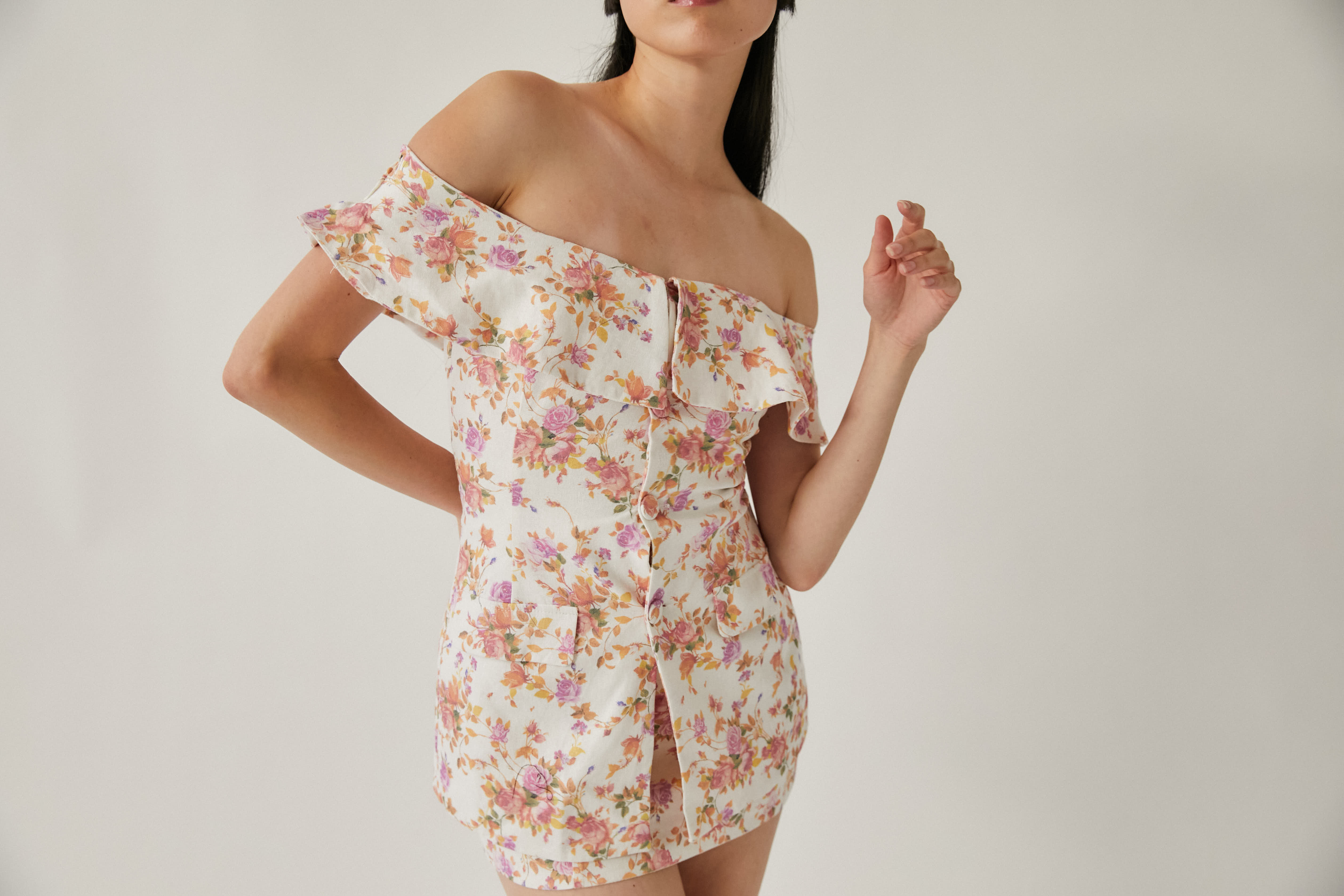Bromelia Linen Blouse