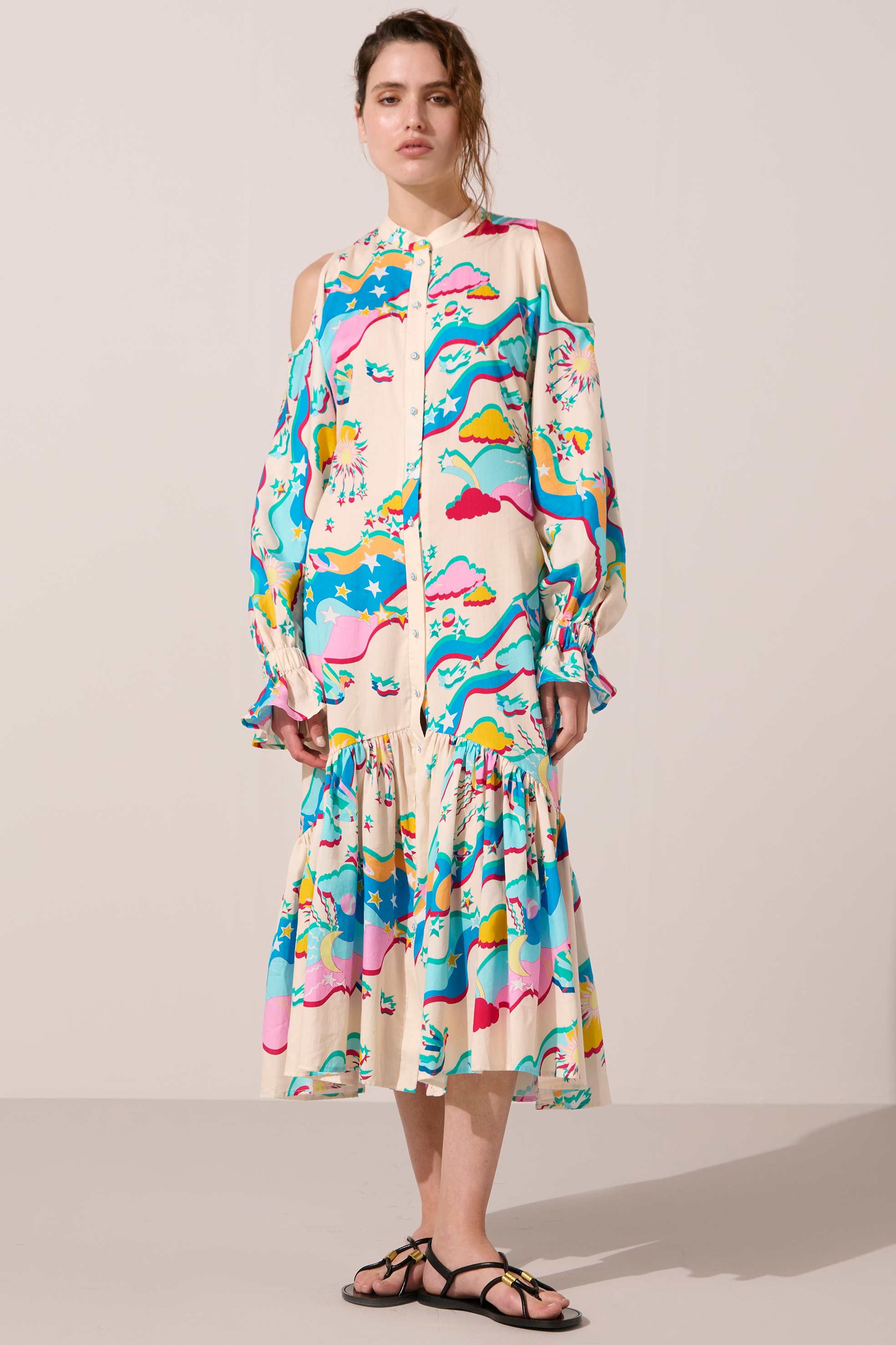 Image of product named astroelevator patti dress by Paolita London