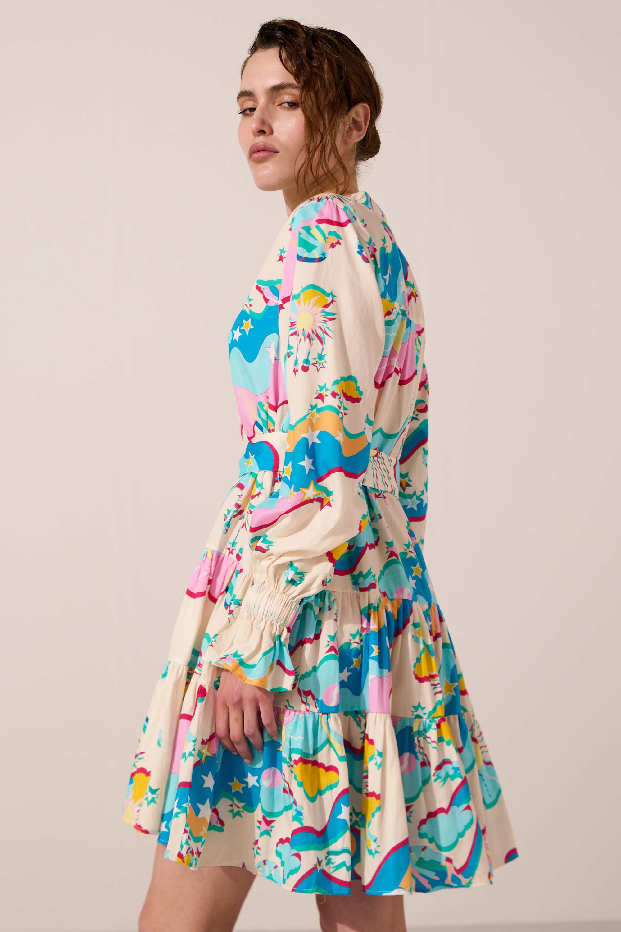 Image of product named astroelevator rea dress by Paolita London