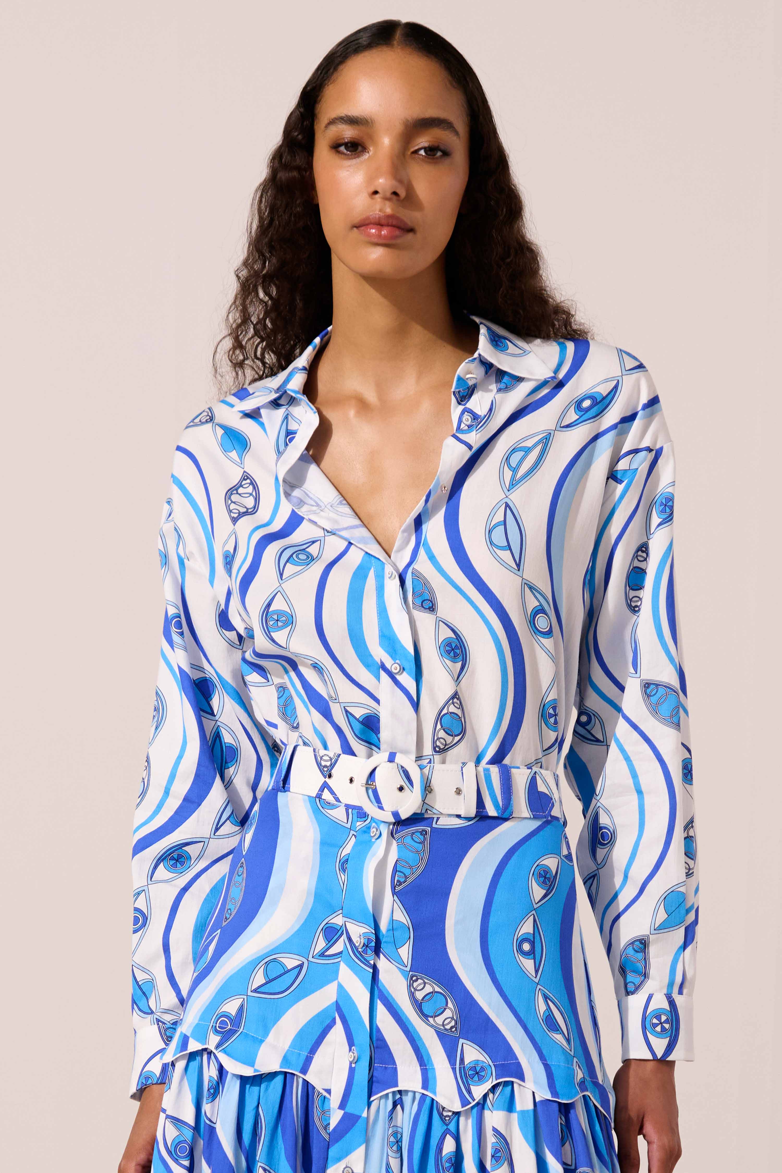 Image of product named ocean eyes shirt by Paolita London