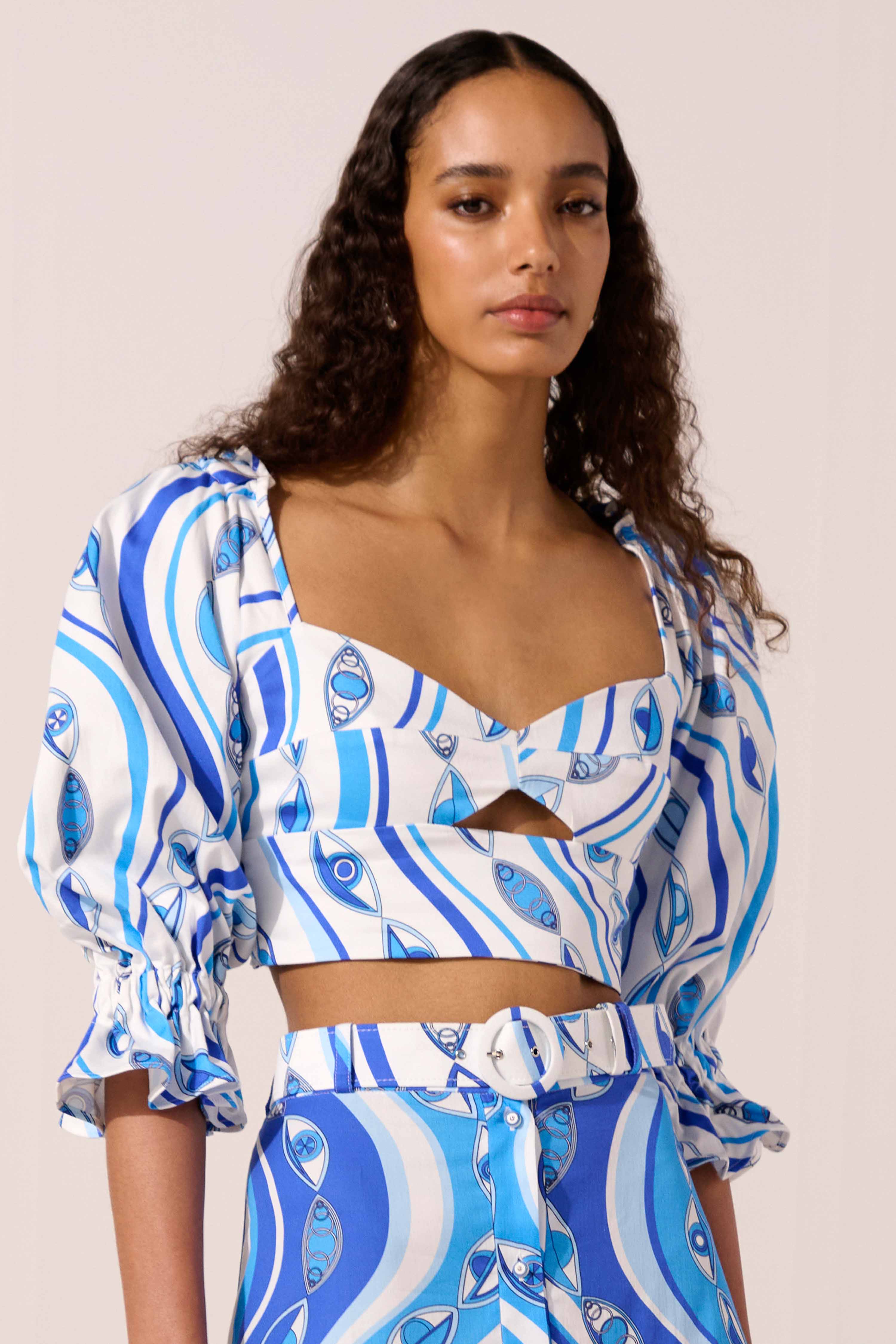Image of product named ocean eyes ava top by Paolita London
