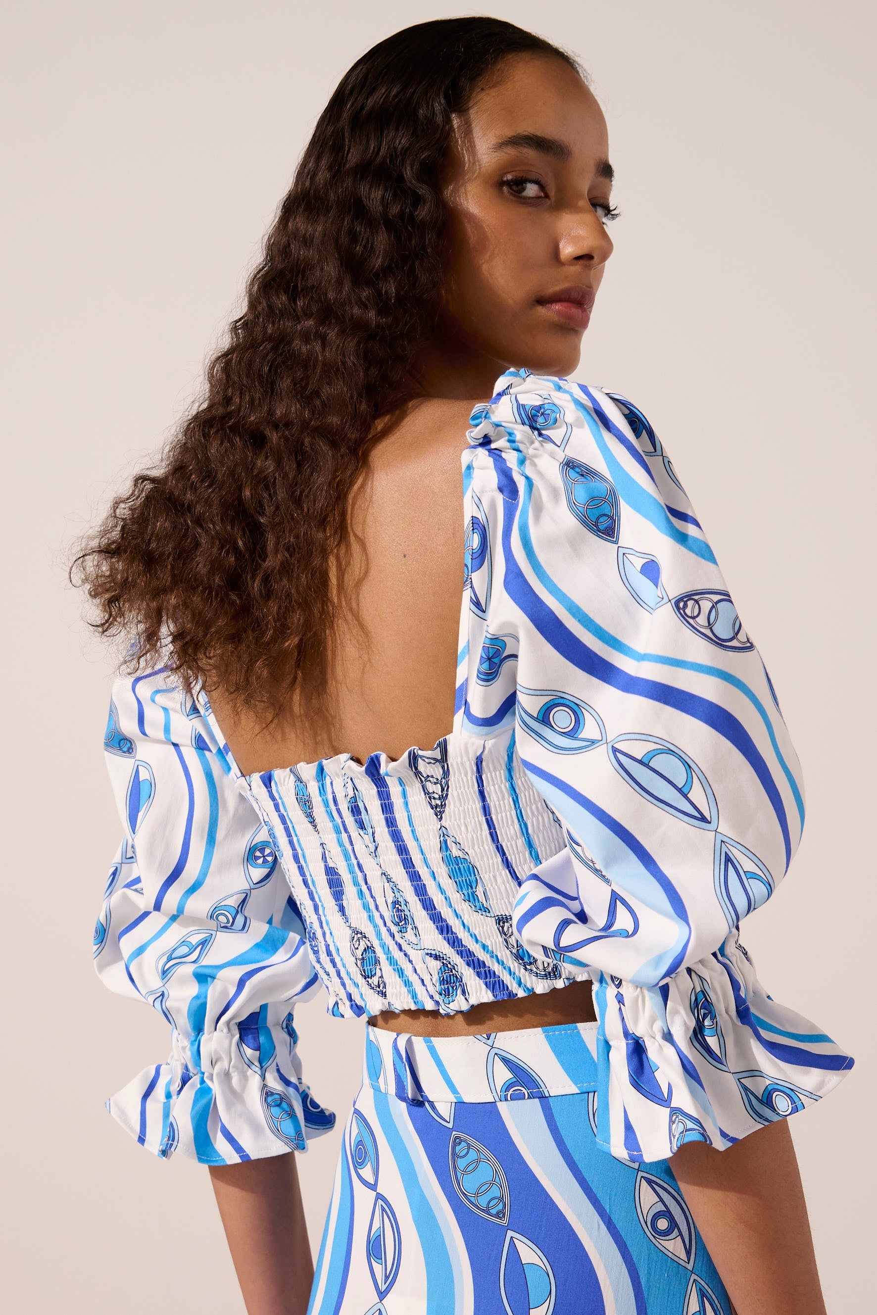 Image of product named ocean eyes ava top by Paolita London