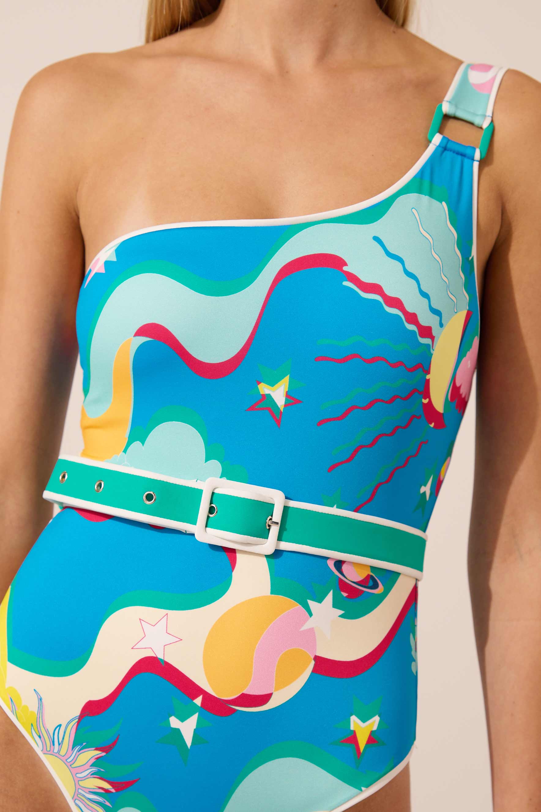 Image of product named astroelevator electra one piece by Paolita London