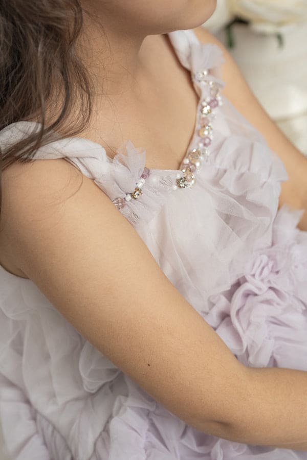Ariel Lavender Tulle Dress - Petite Maison Kids