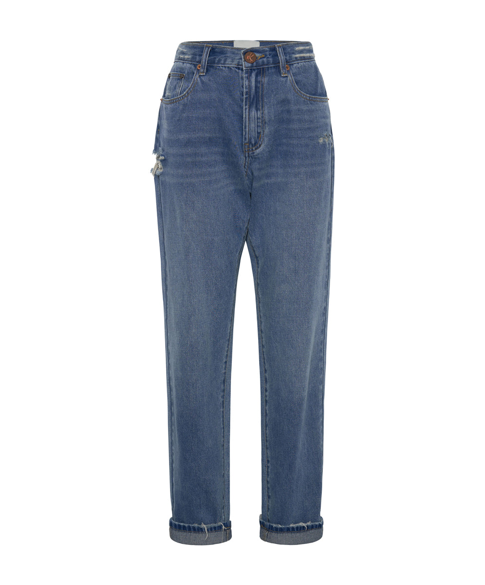 1982S High Waist Balloon Denim Jeans - Pacifica
