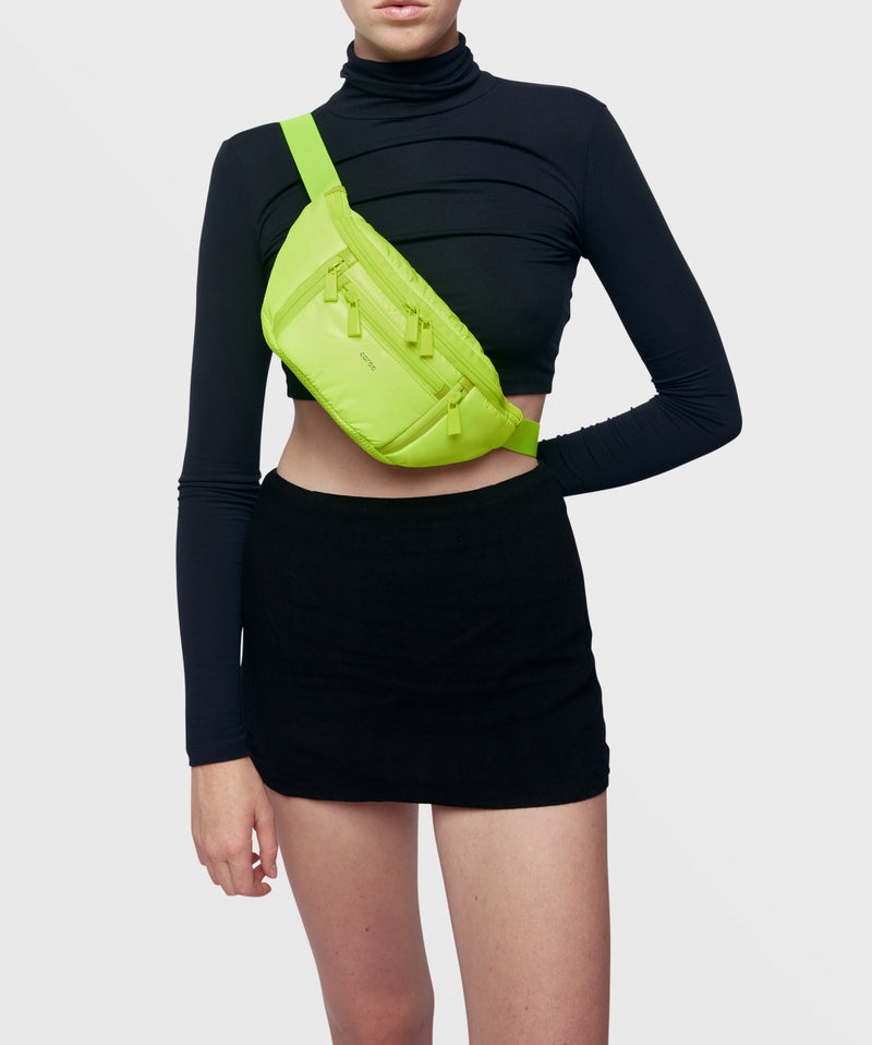 Sling Small Polyester In Neon Yellow