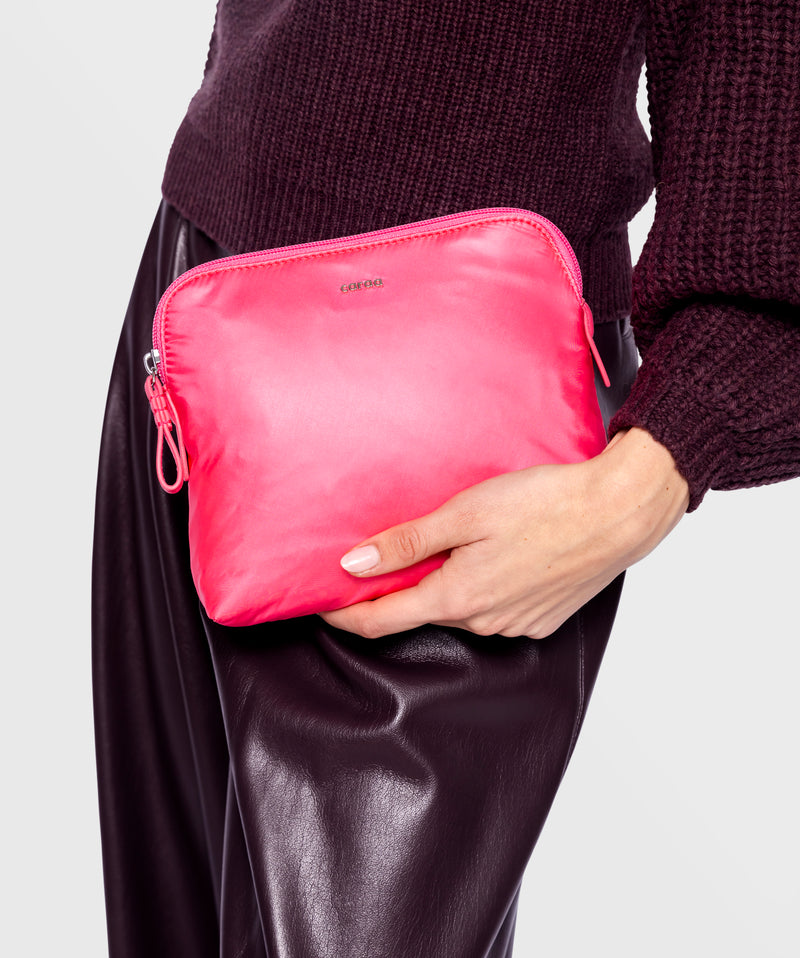 Cloud Pouch in Hot Pink
