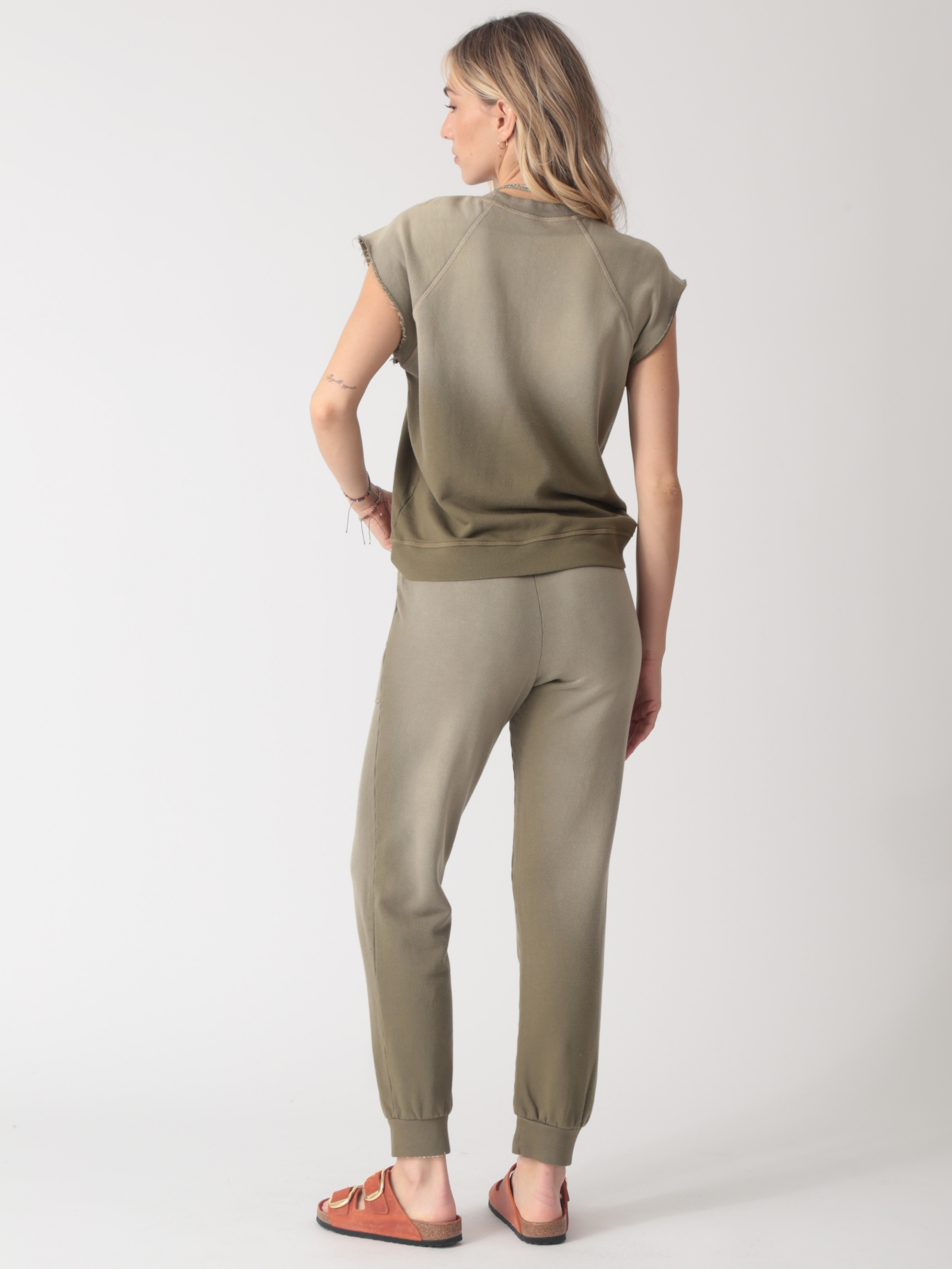 Luna Sweatshirt - Olive Sunrise