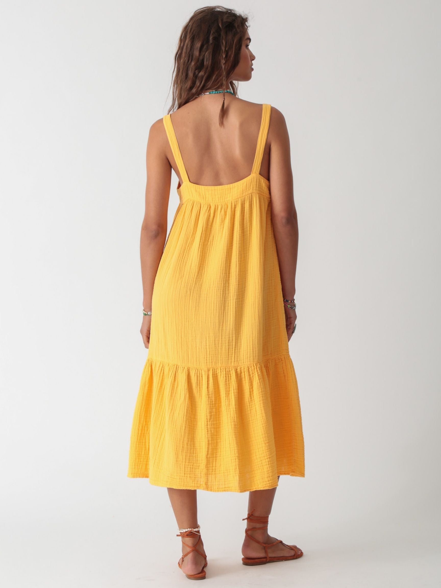 Addison Dress - Sunflower
