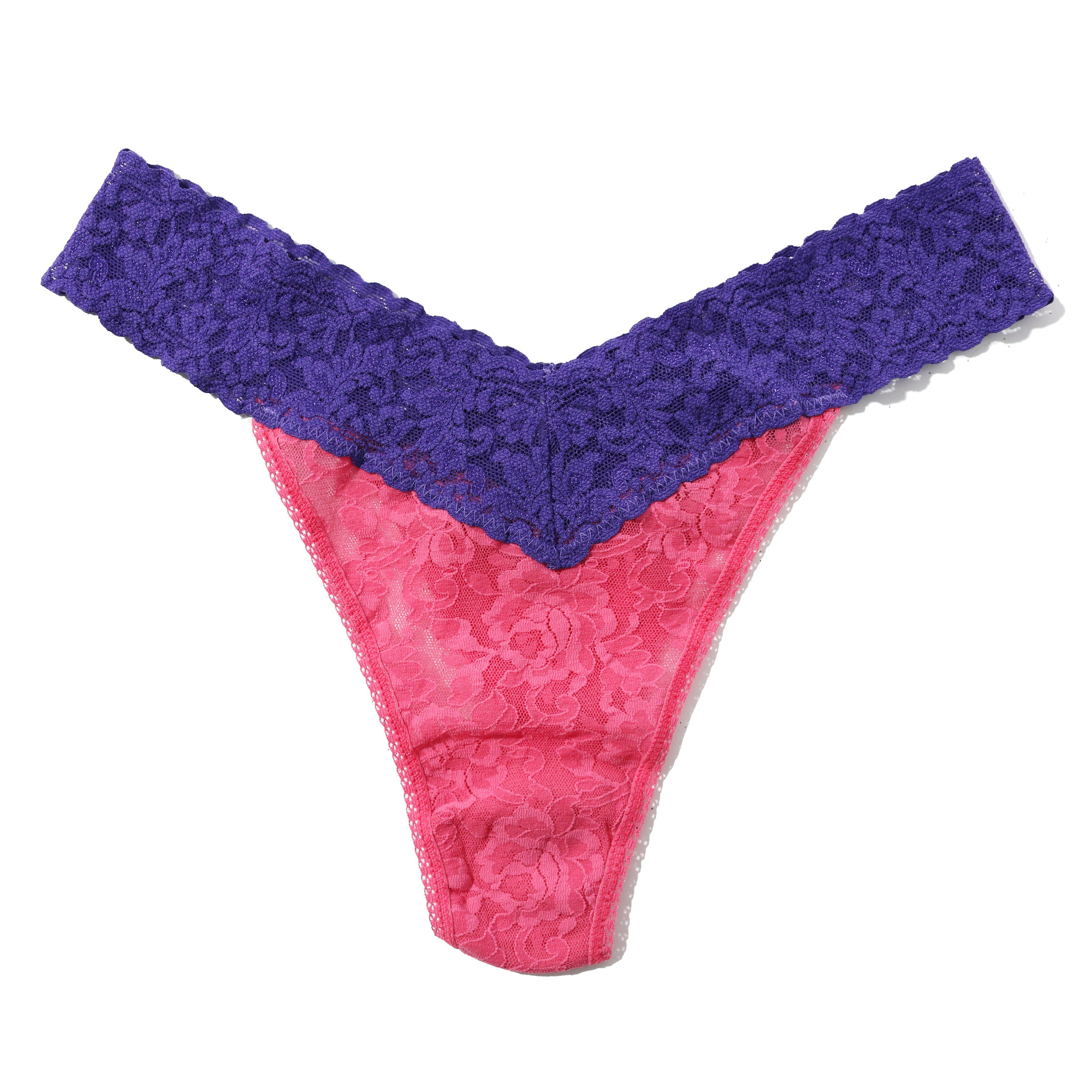 SIG LACE ORIGINALRISE THONG