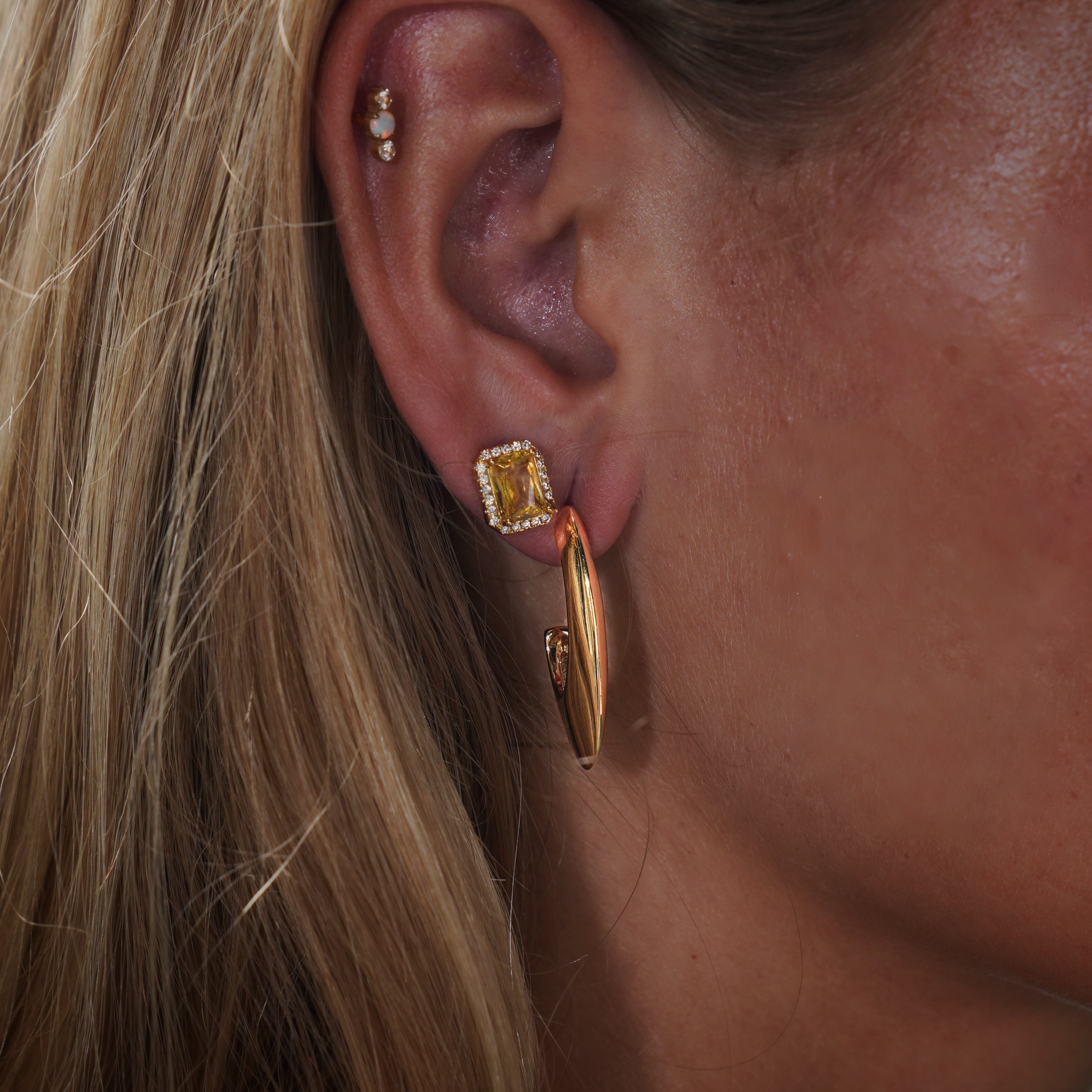 Venus Hoops Earrings