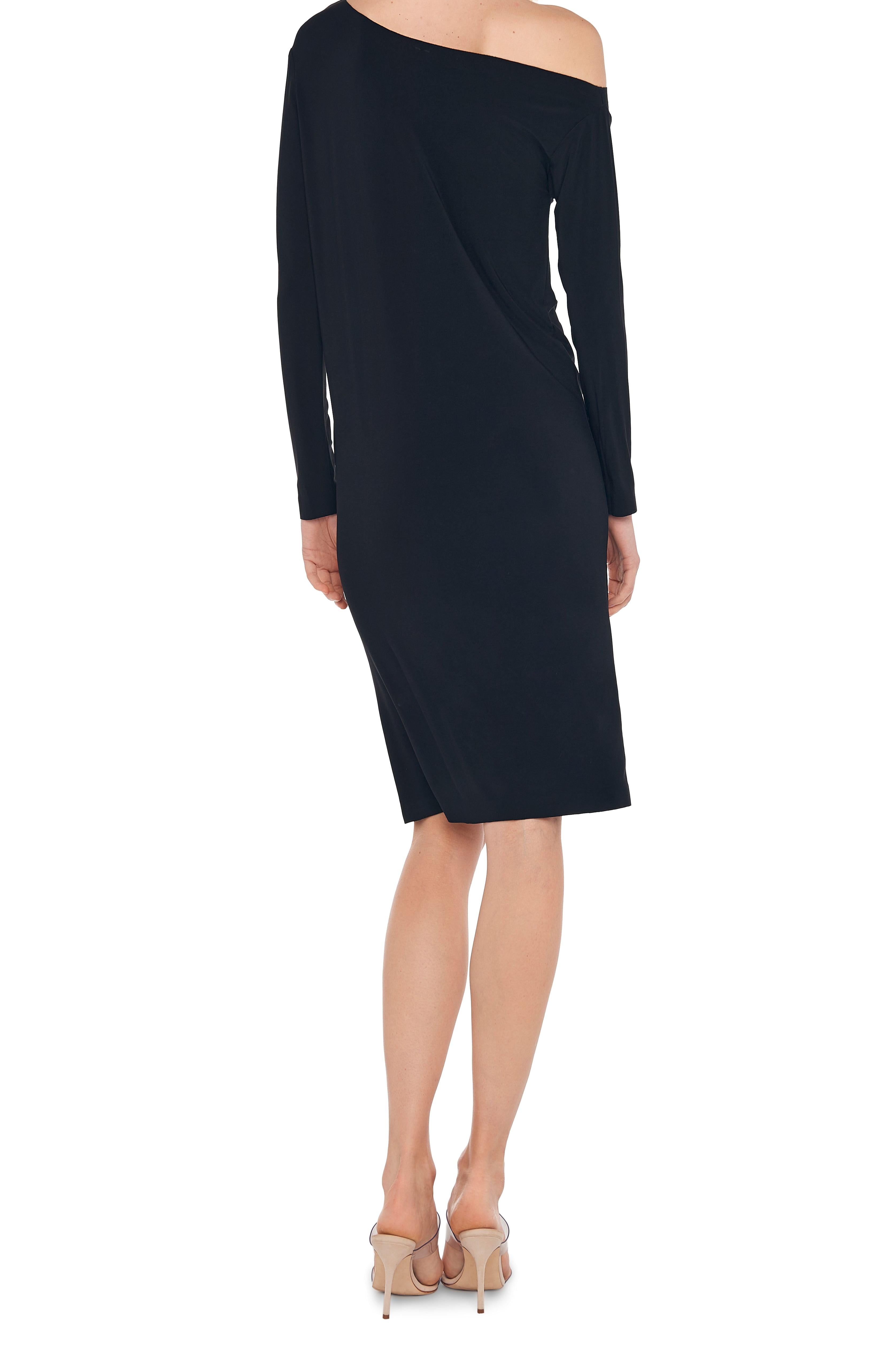 DROP SHOULDER DRESS