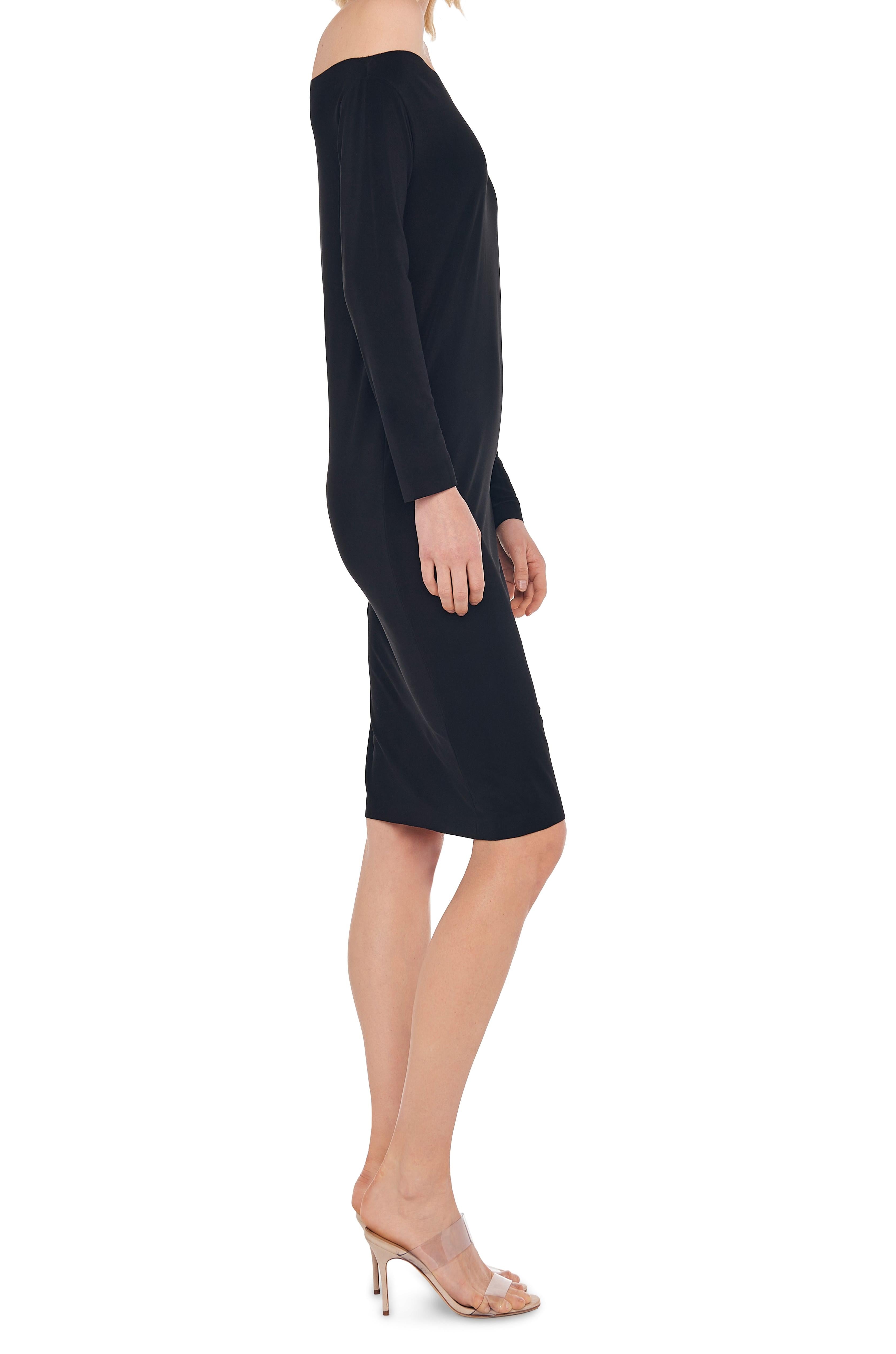 DROP SHOULDER DRESS