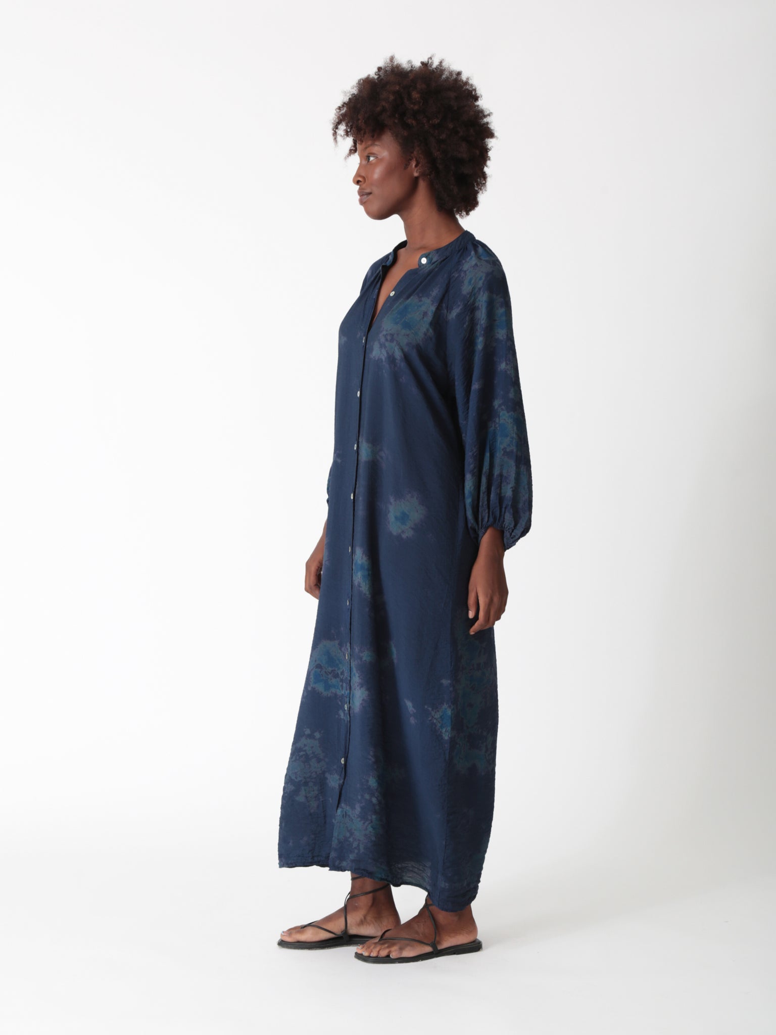 Anabelle Dress - Indigo Ice