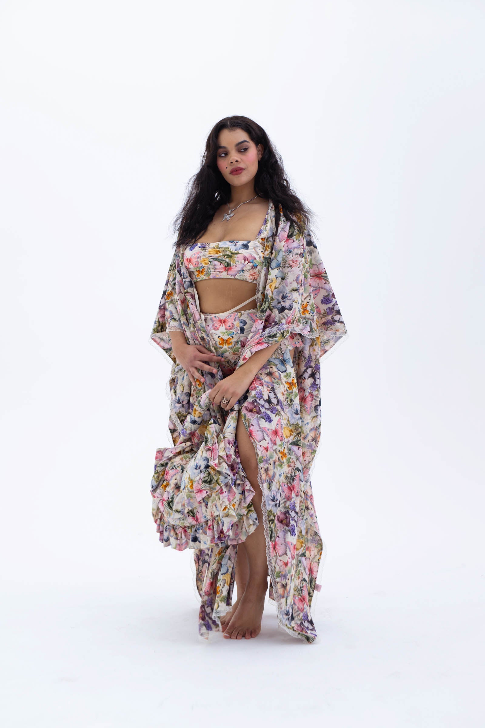 The Butterfly Botanics Butterfly Poncho