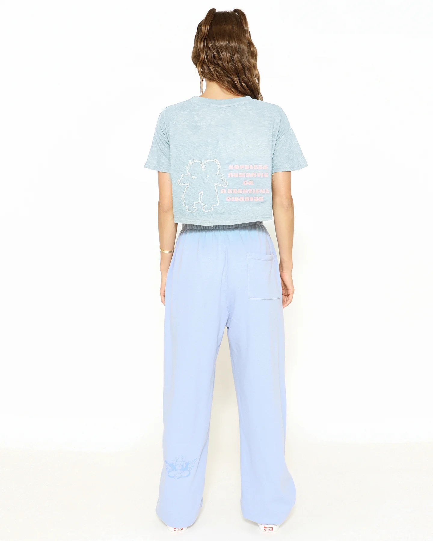 Hopeless Romatic Cropped Baby Tee